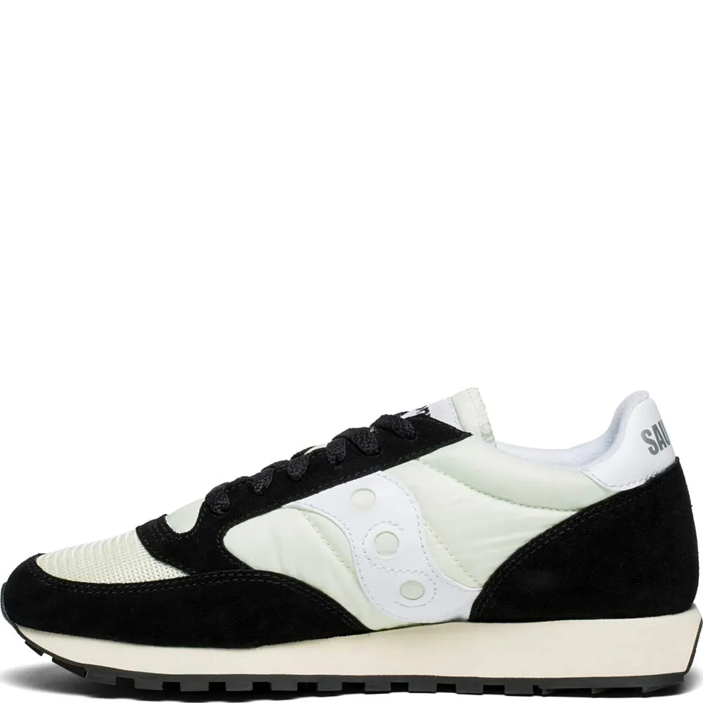Saucony Jazz Original Vintage Sneaker Uomo, Verde Pallido Nero Bianco, 44.5 EU - immagine 2
