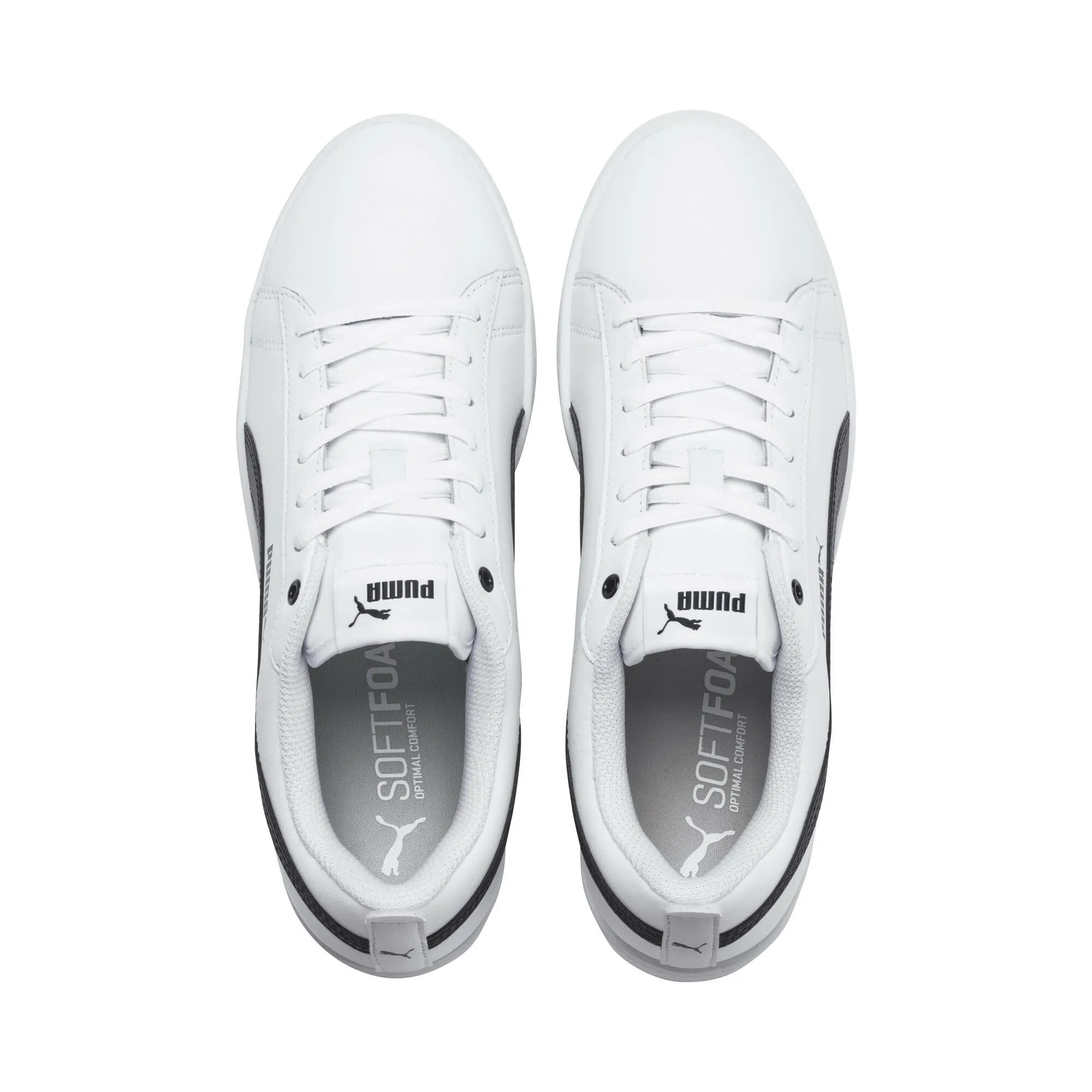 Puma Smash Wns V2 L Women's Sneakers, White Black, 36 EU - immagine 7