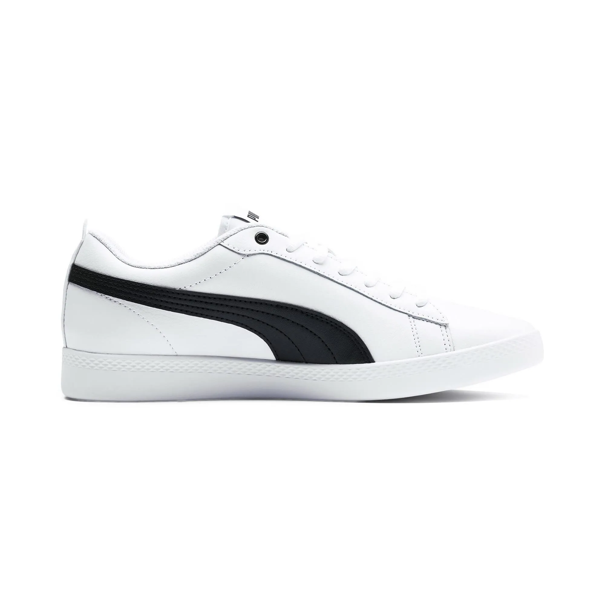 Puma Smash Wns V2 L Sneaker Donna, Bianco White Black, 37 EU - immagine 6