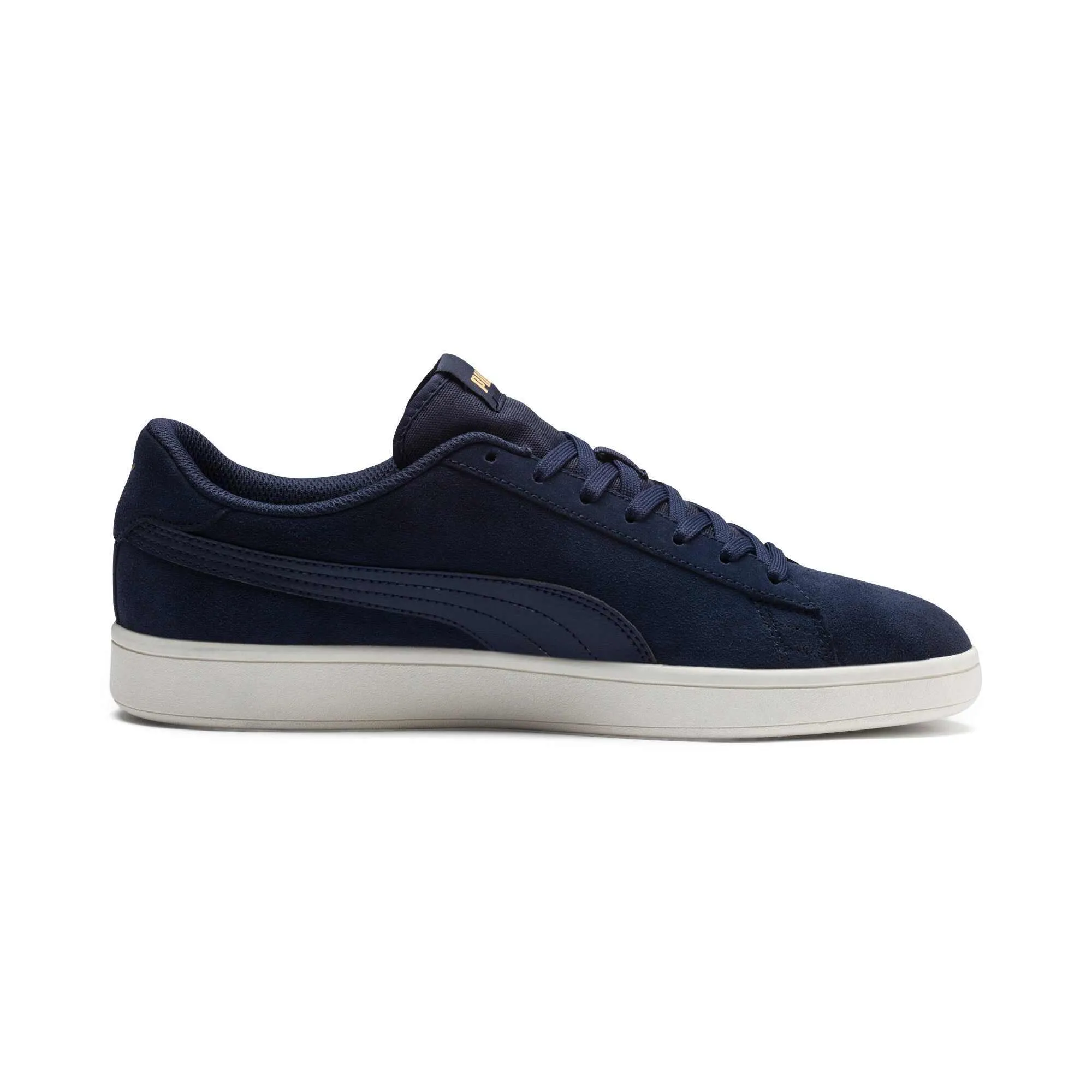 Puma Smash V2 Scarpe Unisex Blu Peacoat Puma Team Gold Whisper White 40.5 EU - immagine 2