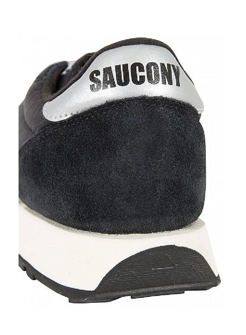 Saucony Jazz Original Vintage Sneaker Uomo, Black Silver White, 40 EU - immagine 6