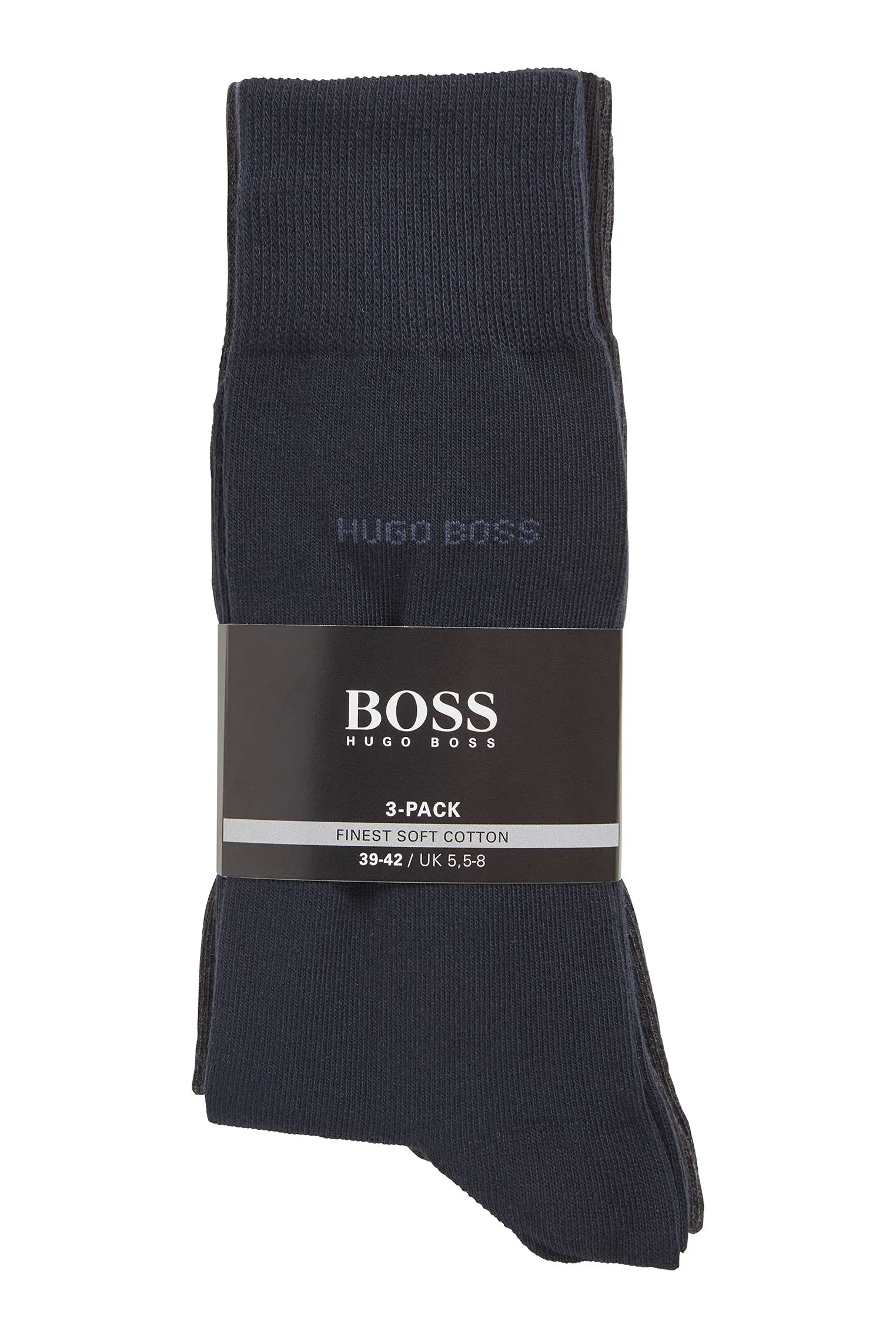 BOSS Calze Uomo, Multicolore, 39-42 (Pacco da 3) - immagine 3
