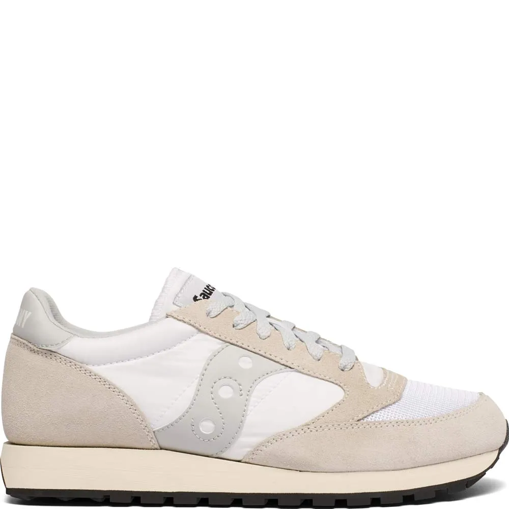 Saucony Jazz Original Vintage Sneaker Uomo, White White 75, 44.5 EU - immagine 1