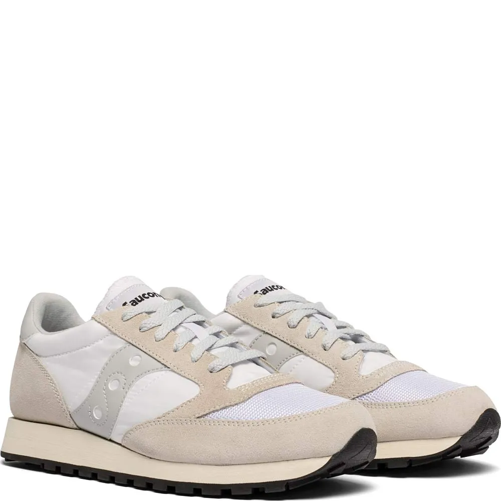 Saucony Jazz Original Vintage Sneaker Uomo, White White 75, 44.5 EU - immagine 5