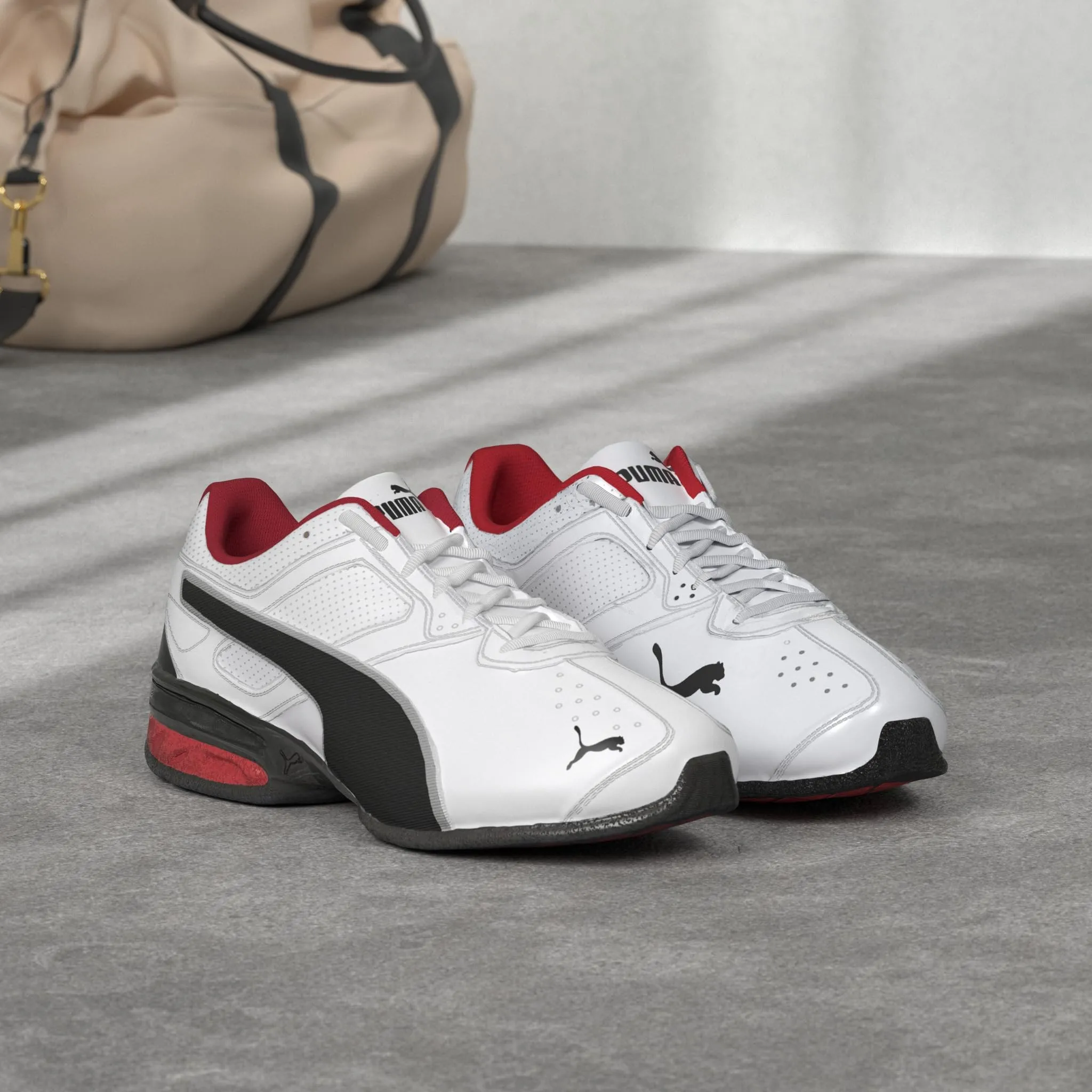 PUMA Tazon 6 FM Scarpe da Corsa Uomo, Nero/Bianco, 42.5 EU - immagine 2
