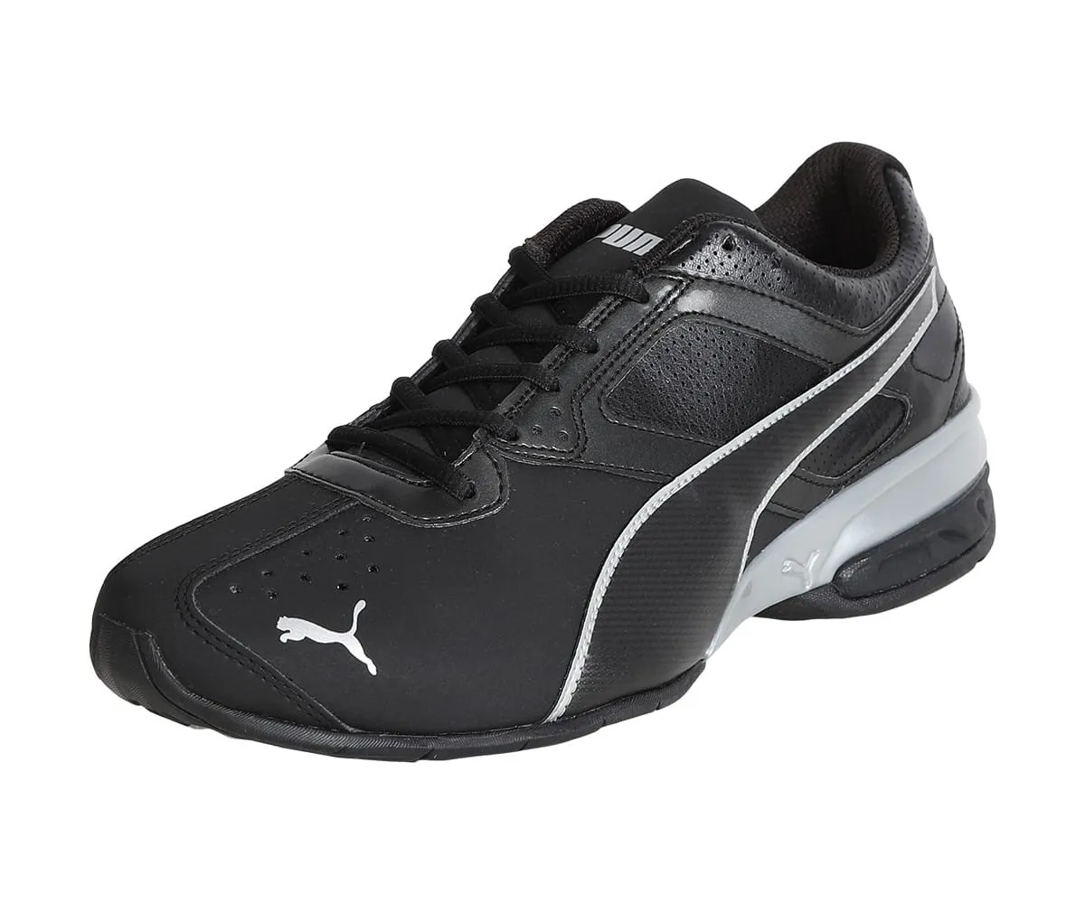 PUMA Men's Tazon 6 FM Road Running Shoes, Puma Black-Puma Silver, 40 EU - immagine 5