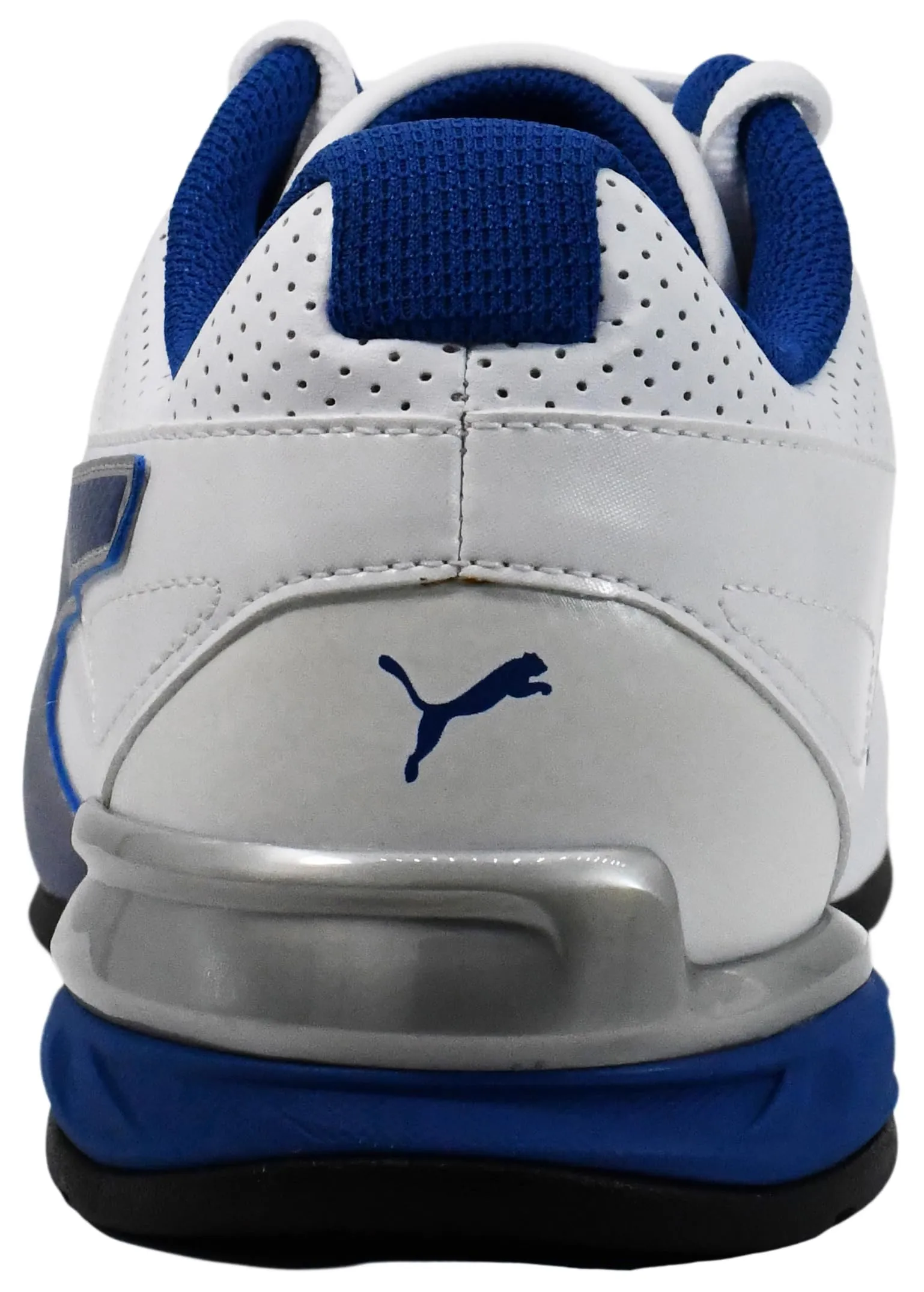 PUMA Tazon 6 Cross Trainer, Bianco/Blu/Argento, 47 EU - immagine 3