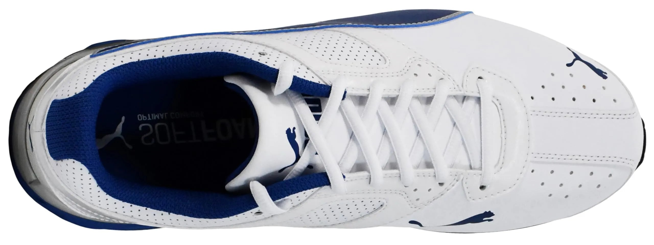 PUMA Tazon 6 Cross Trainer, Bianco/Blu/Argento, 47 EU - immagine 5