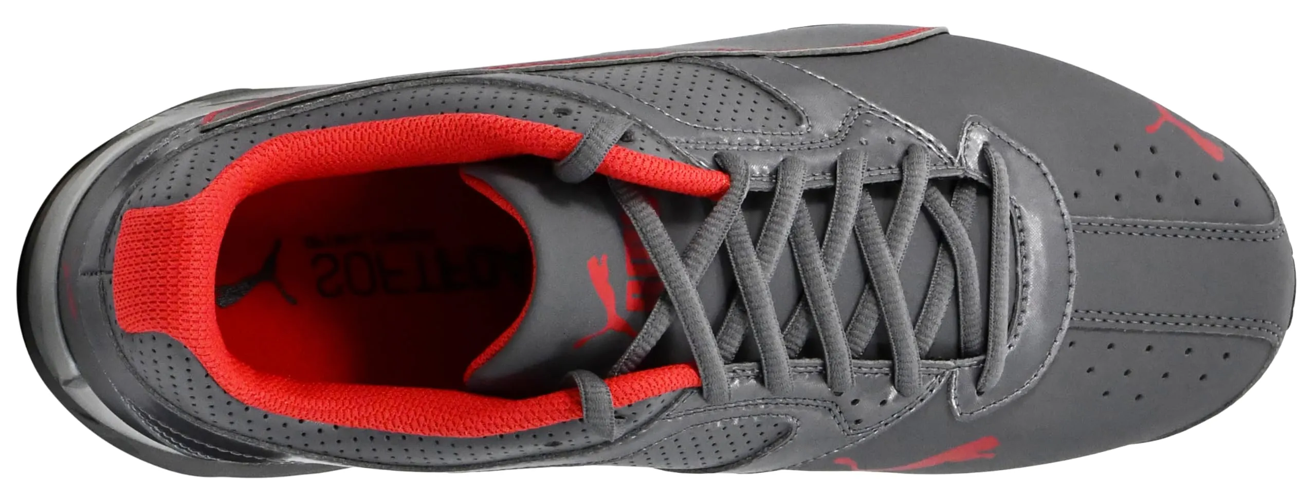 Puma Tazon 6 Sneaker da uomo, Quiet Shade/High Risk Red, 41 EU - immagine 5