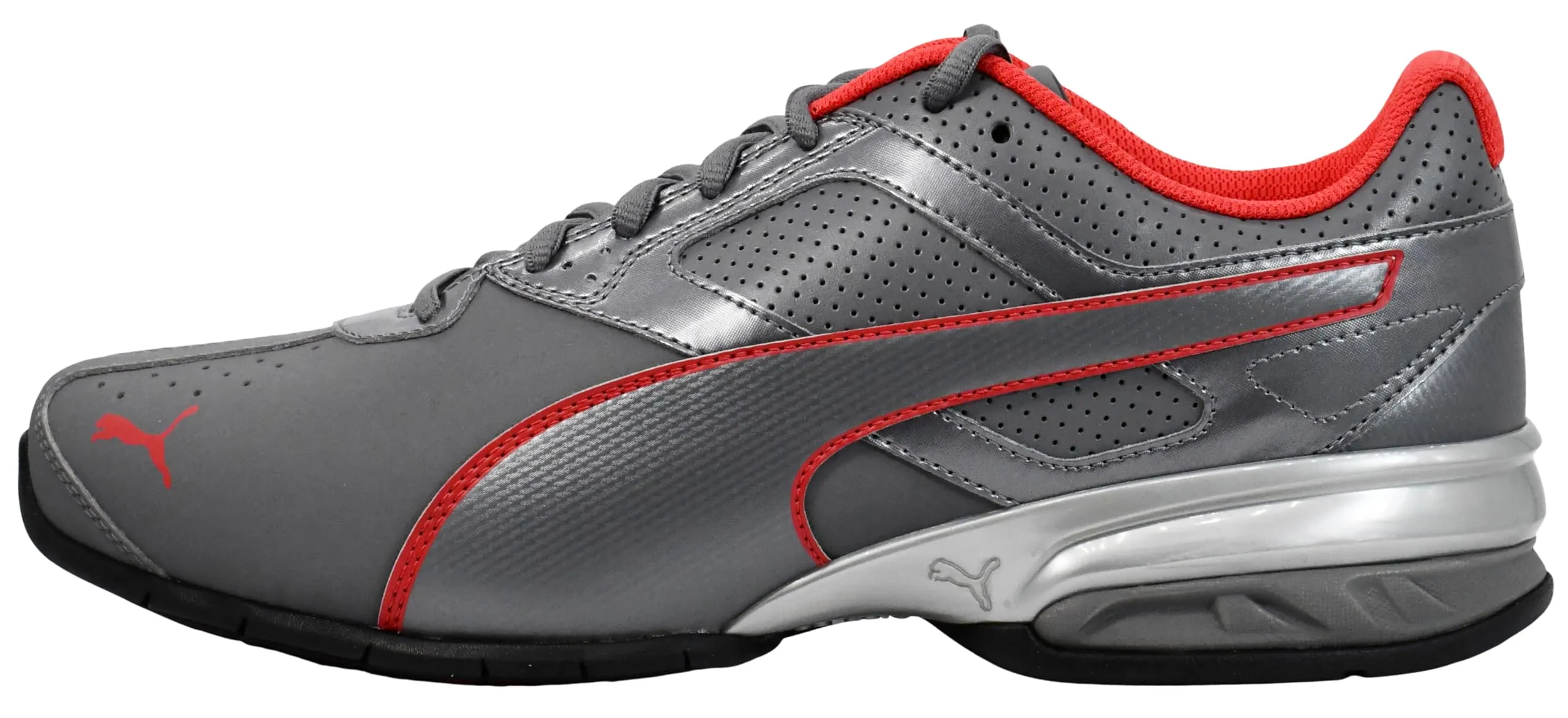 Puma Tazon 6 Sneaker da uomo, Quiet Shade/High Risk Red, 41 EU - immagine 7