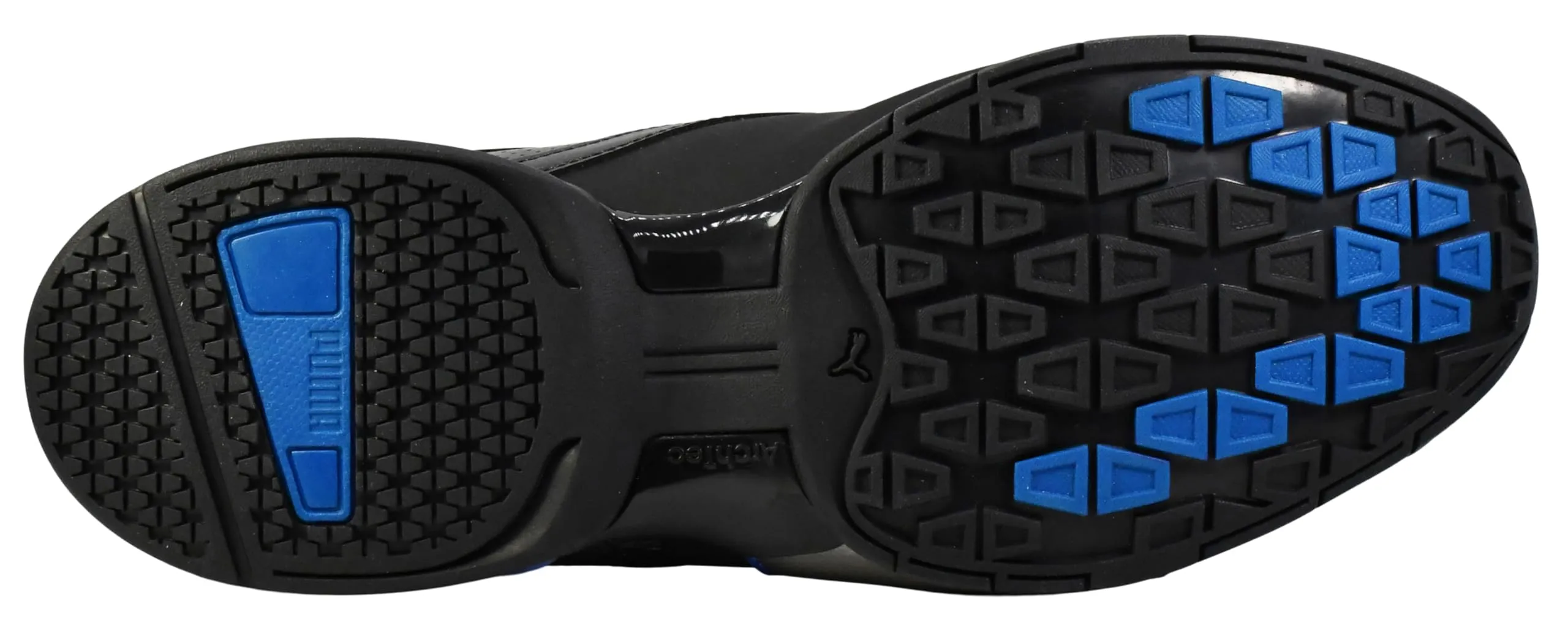 Puma Tazzone 6 Scarpe Sportive Uomo - Nero (Puma Black Puma Aged Silver True Blue) - immagine 4