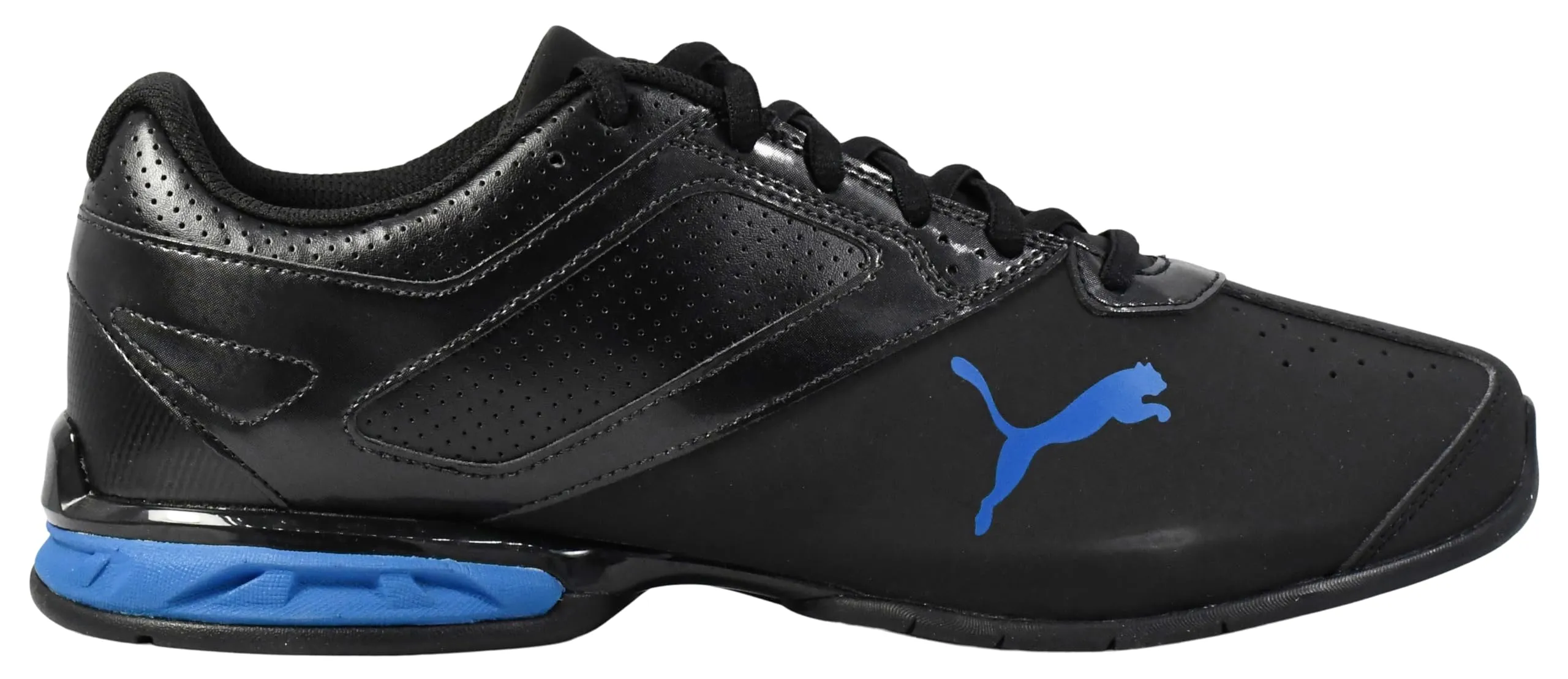 Puma Tazzone 6 Scarpe Sportive Uomo - Nero (Puma Black Puma Aged Silver True Blue) - immagine 6