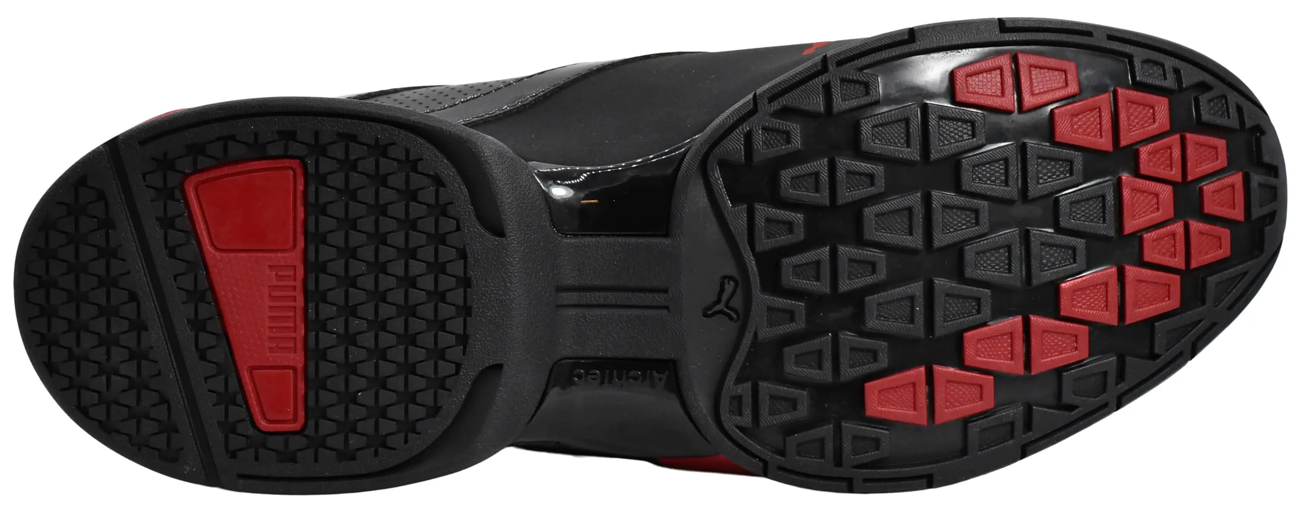 PUMA Tazon 6 FM Sneaker - Black-Red Dahlia - immagine 4