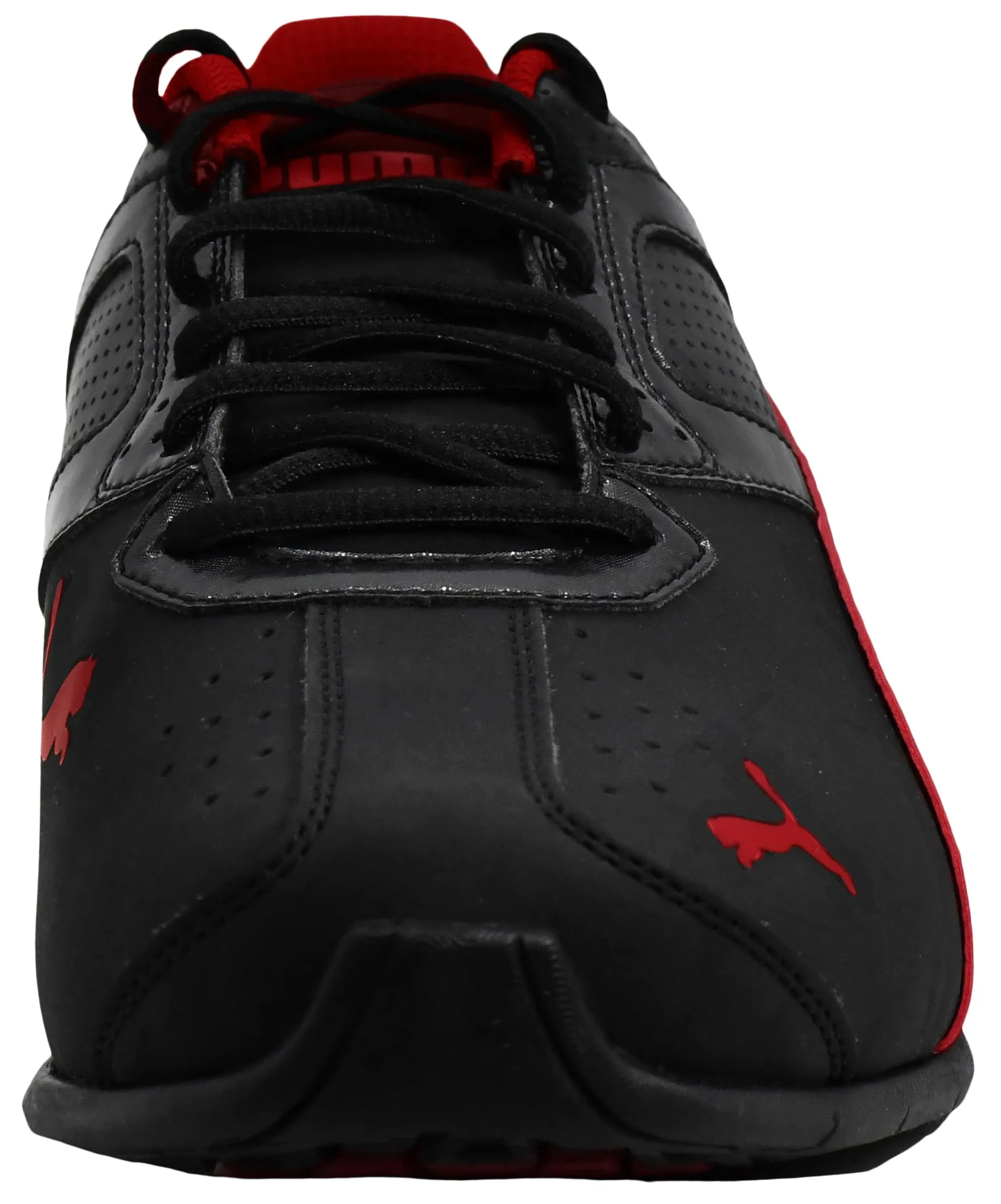 PUMA Men's Tazon 6 FM Sneaker, Black-Red Dahlia - immagine 2