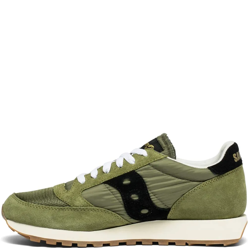 Saucony Jazz Original Vintage Sneaker Uomo, Verde Nero, 41 EU - immagine 4