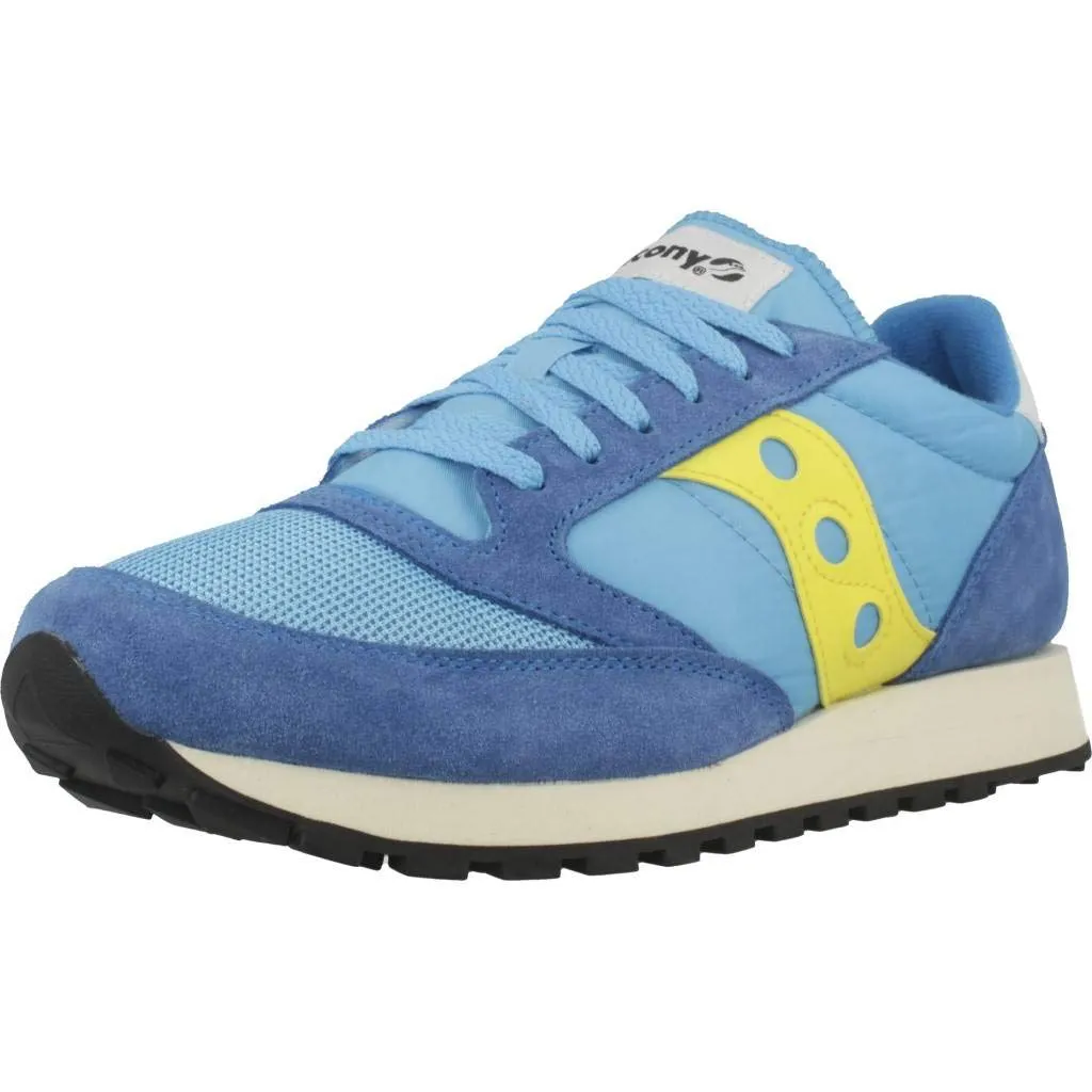Saucony Jazz Original Vintage Sneaker Uomo - Blue Yellow - 37.5 EU - immagine 1