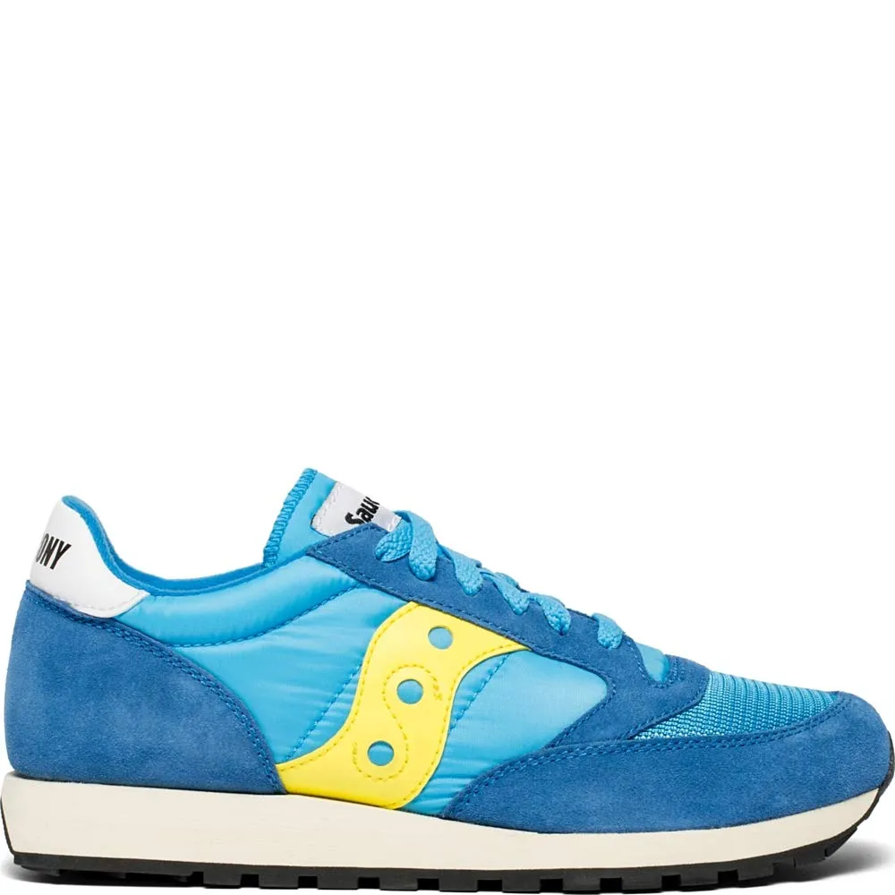 Saucony Jazz Original Vintage Sneaker Uomo - Blue Yellow - 37.5 EU - immagine 2