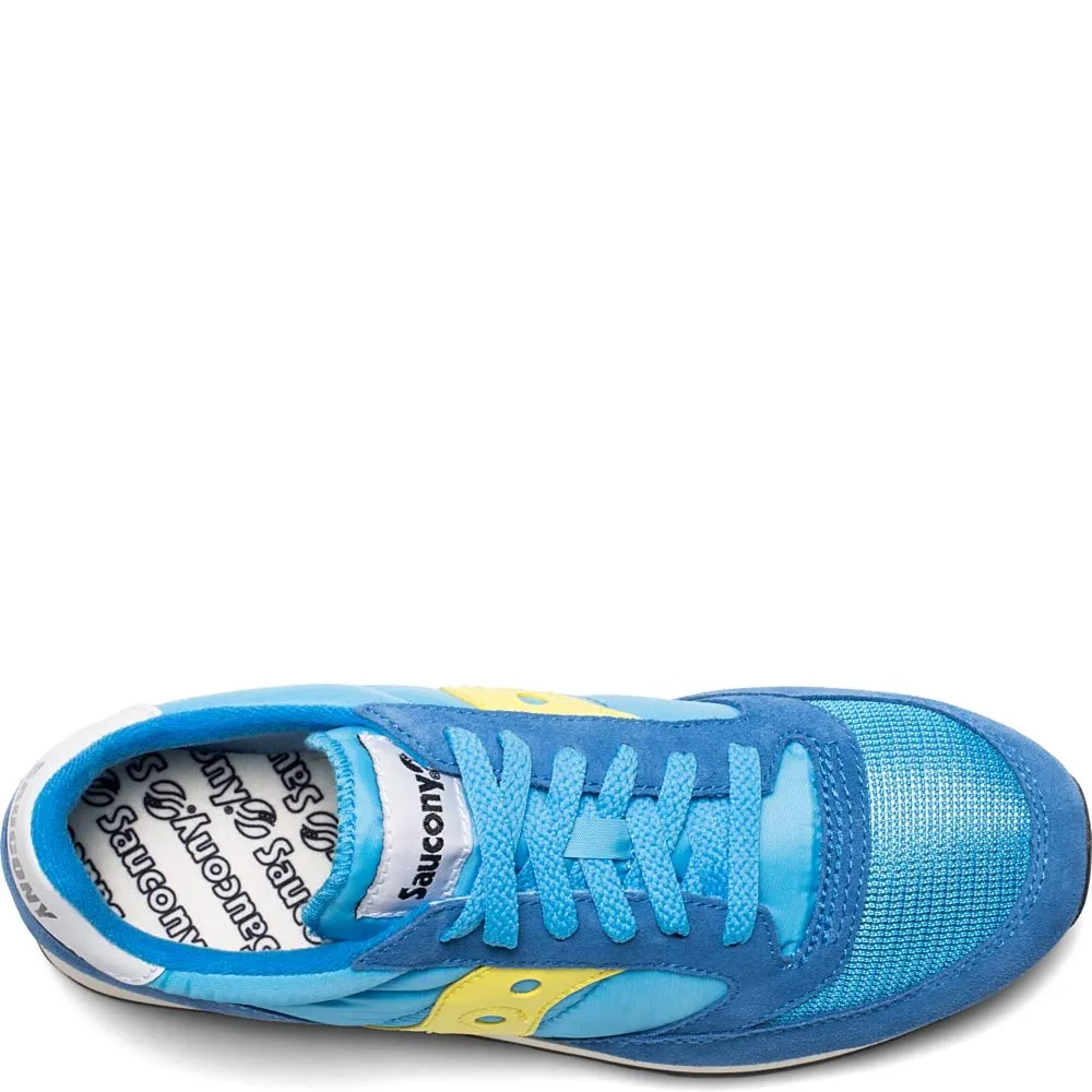 Saucony Jazz Original Vintage Sneaker Uomo - Blue Yellow - 37.5 EU - immagine 4