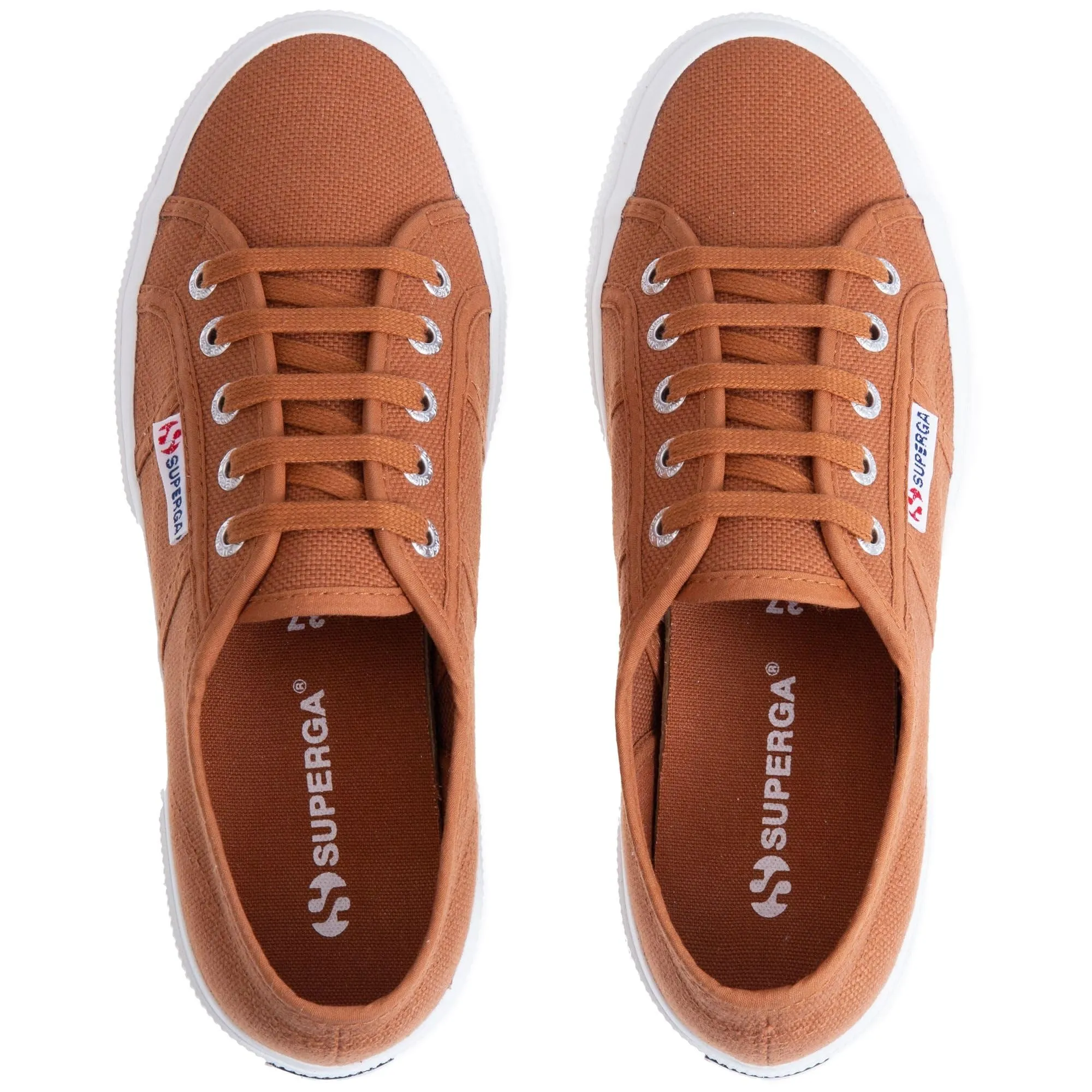 Superga 2750-cotu Classic Scarpe da ginnastica basse Unisex Adulto, Marrone Brown Sierra, 45 EU - immagine 4