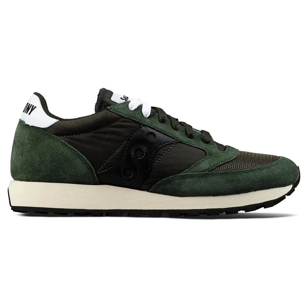 Saucony Jazz Original Vintage Sneaker Uomo, Dark Green Black, 39 EU - immagine 1