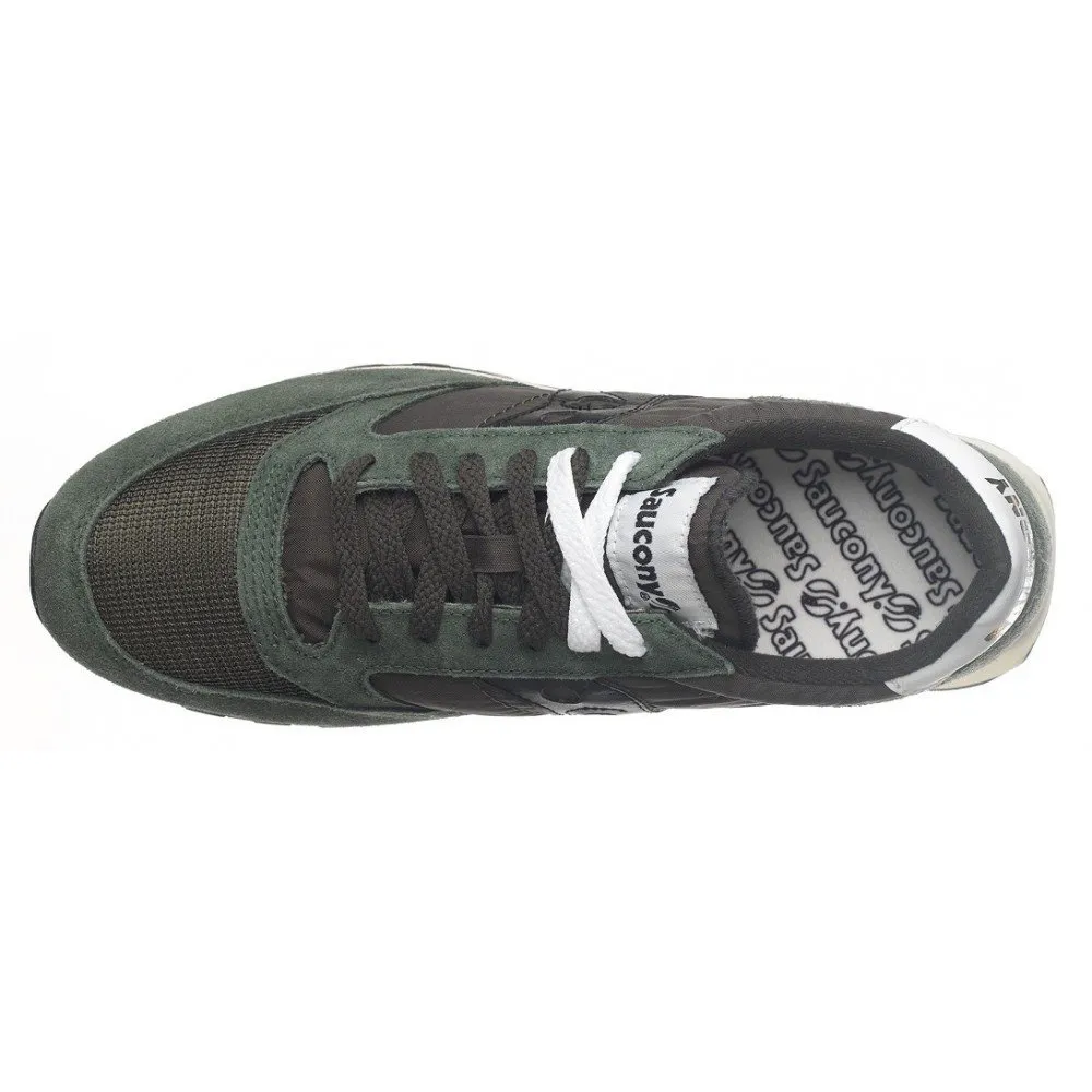 Saucony Jazz Original Vintage Sneaker Uomo, Dark Green Black, 37 EU - immagine 7