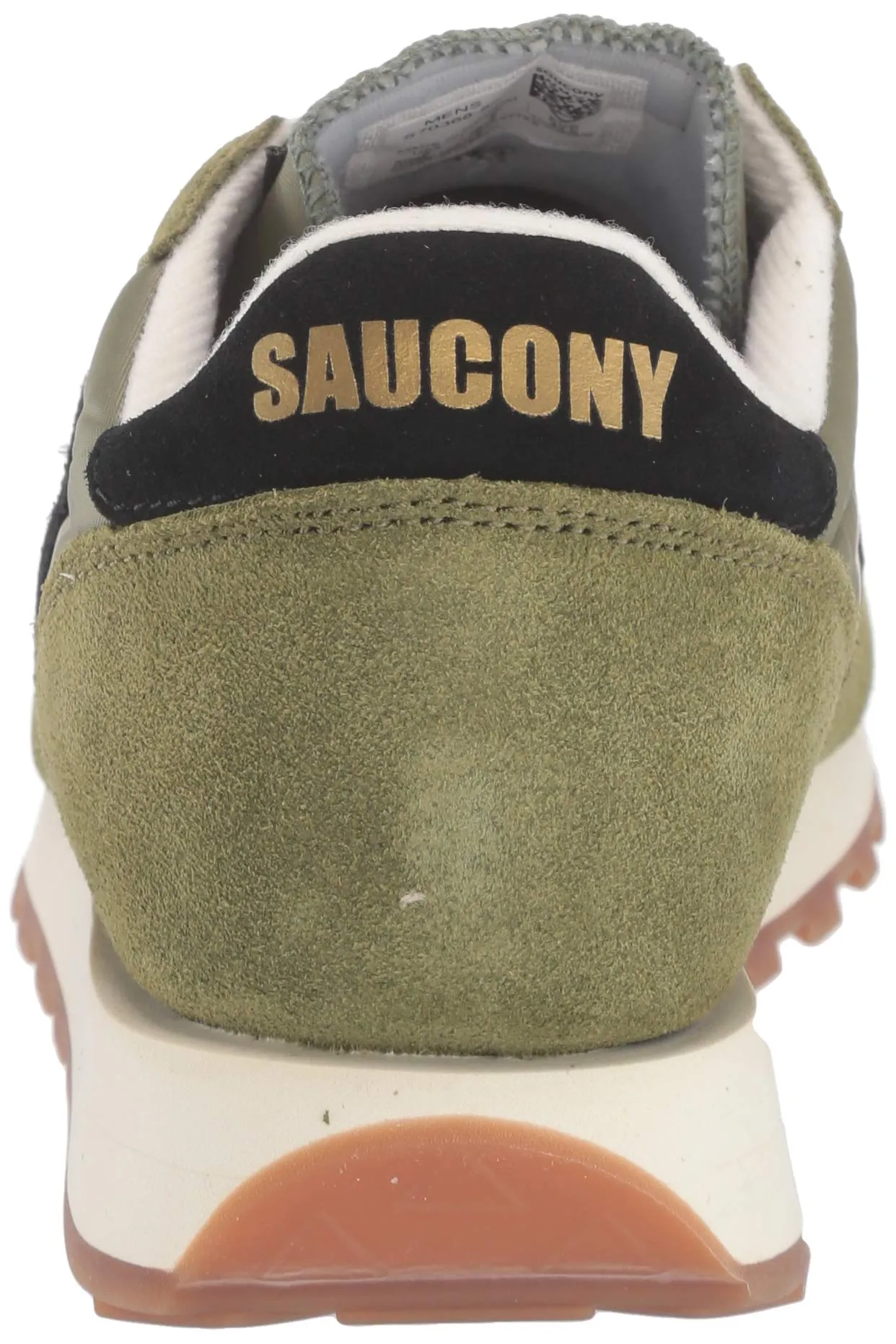 Saucony Jazz Original Vintage Sneaker Uomo, Verde Nero, 37 EU - immagine 2