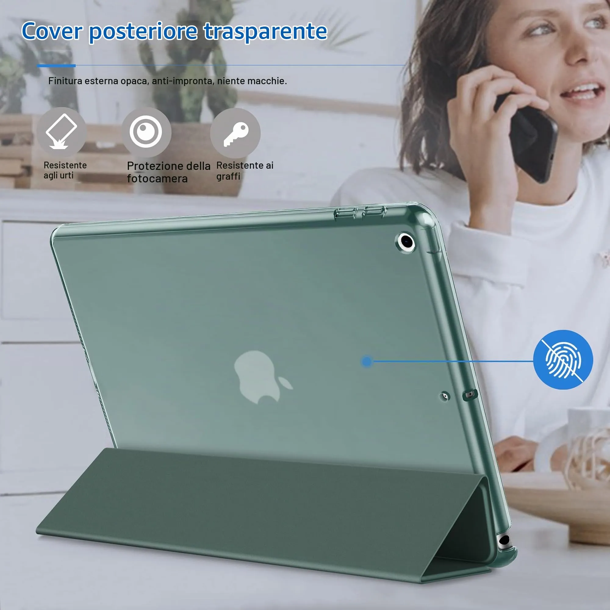 EasyAcc Custodia Cover per iPad 9/8/7 Generazione (10.2 pollici) - immagine 4