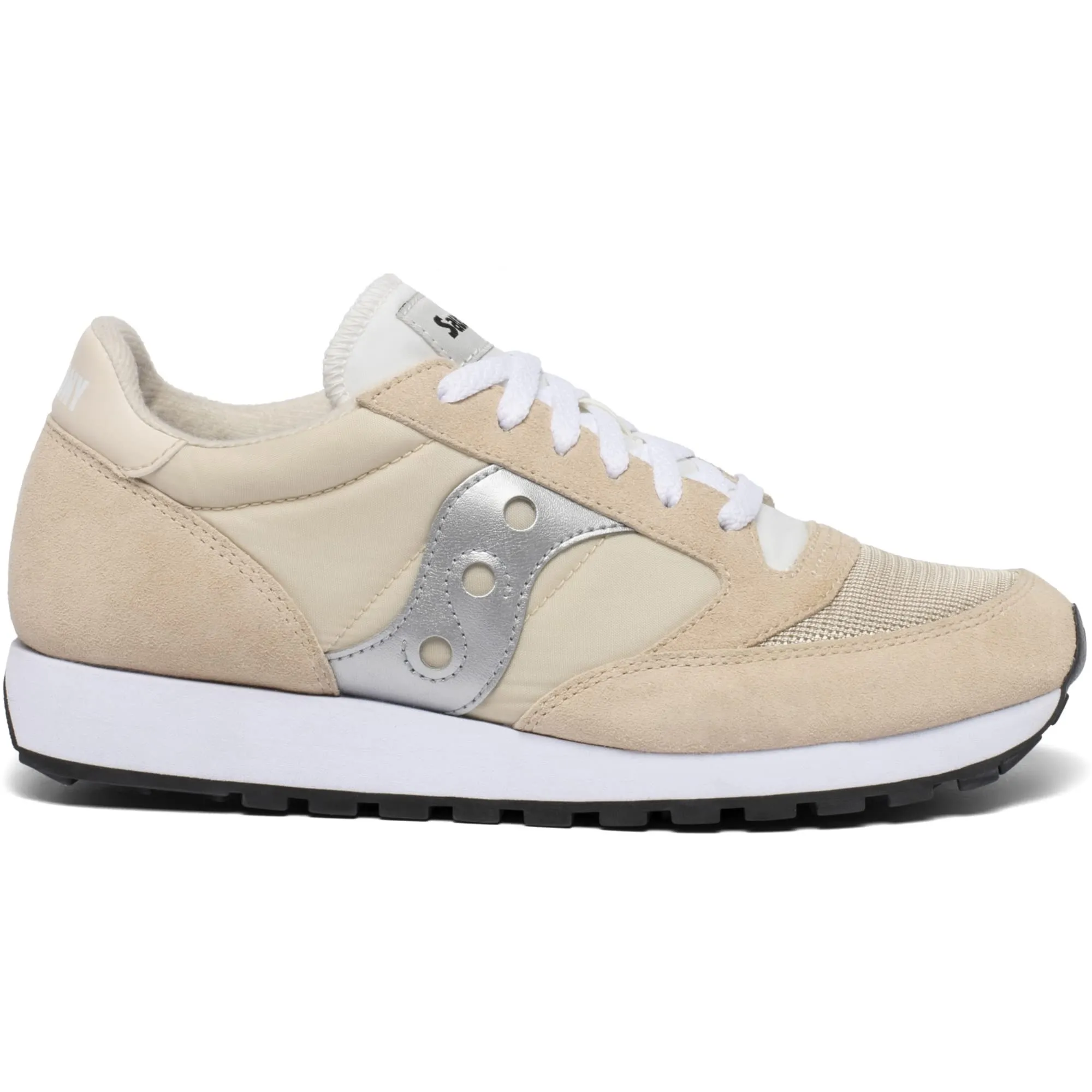 Saucony Jazz Original Vintage Scarpe da Uomo, Bianco Argento, 44 EU - immagine 2