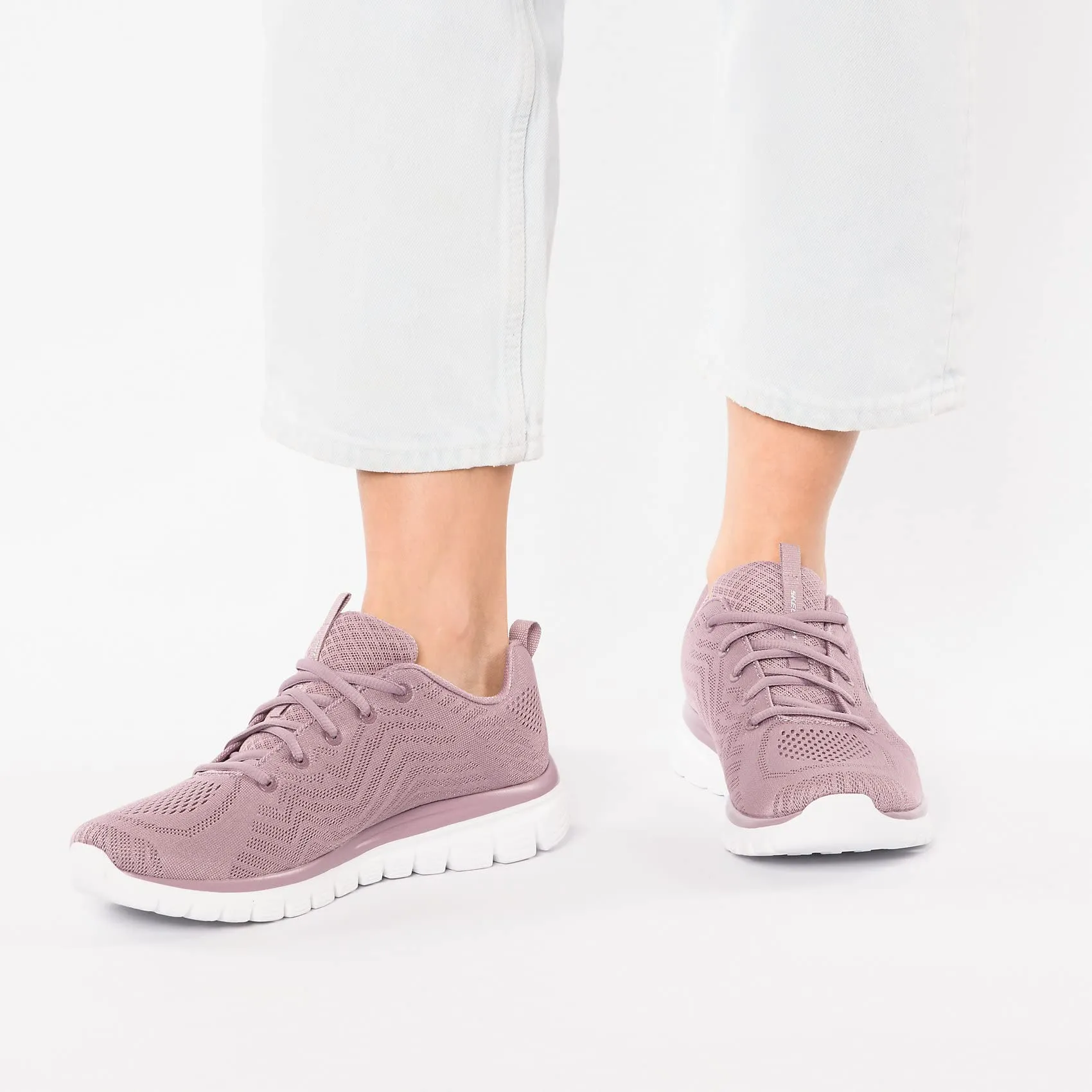Skechers Graceful Get Connected Women's Sneaker, Lavender, 42 EU - immagine 2