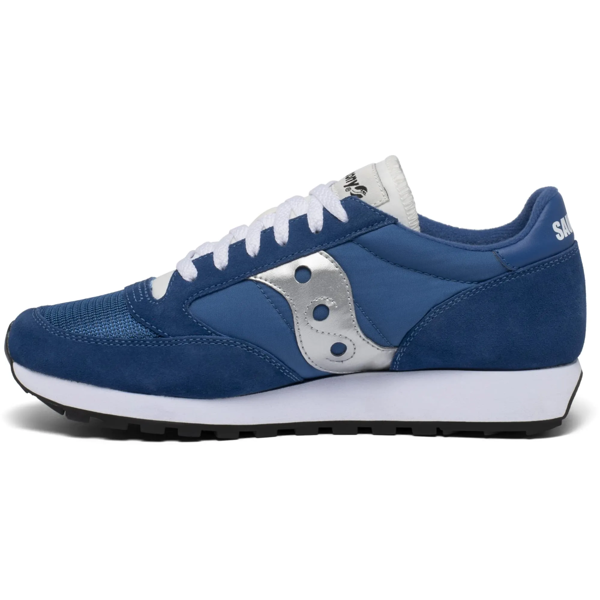 Saucony Jazz Original Vintage Sneaker Uomo, 146 Blue White Silver, 37.5 EU - immagine 3