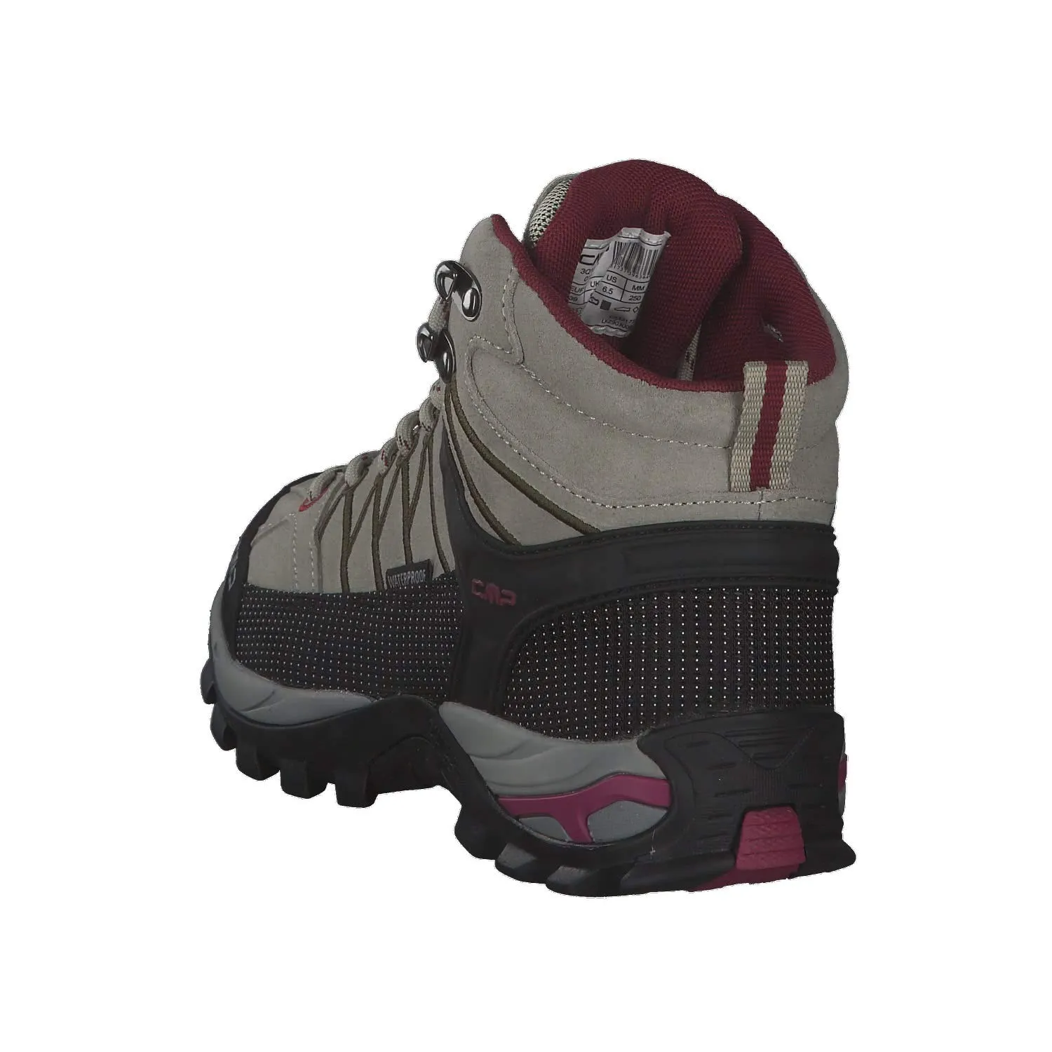 CMP Rigel Mid Women's Trekking Shoes WP, Sage Moss, 37 EU - immagine 4
