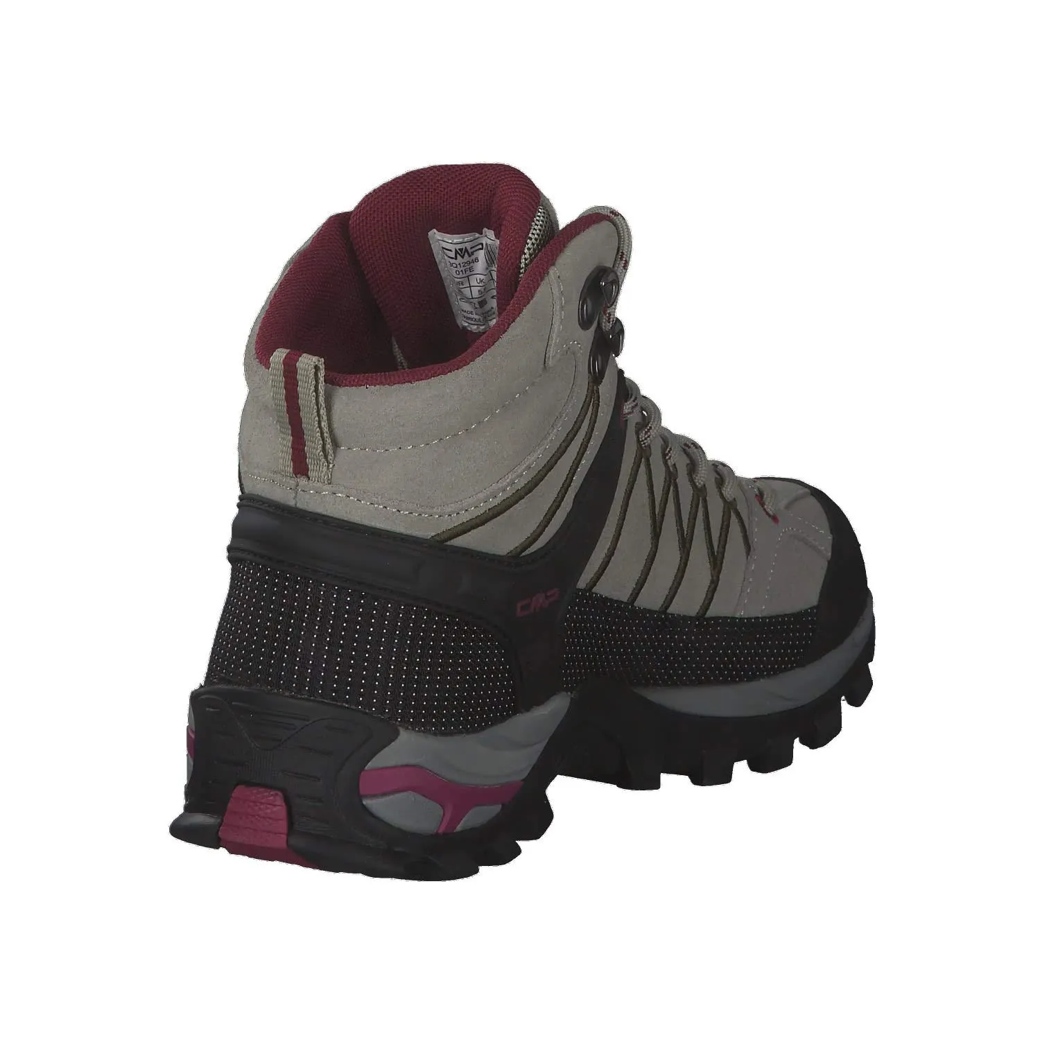 CMP Rigel Mid Women's Trekking Shoes WP, Sage Moss, 37 EU - immagine 6
