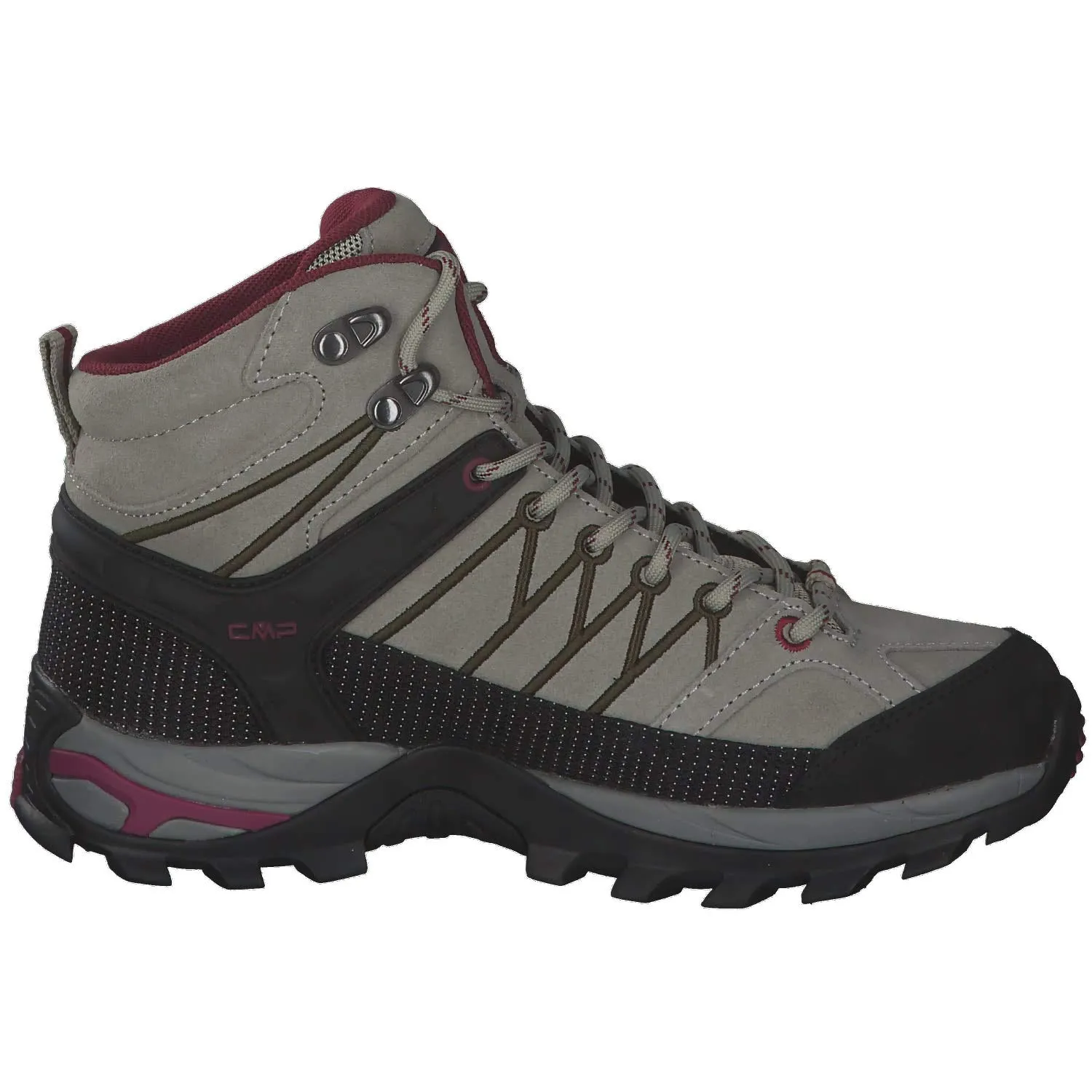 CMP Rigel Mid Women's Trekking Shoes WP, Sage Moss, 37 EU - immagine 8
