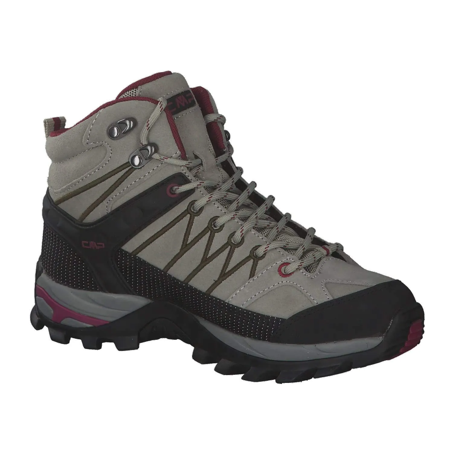 CMP Rigel Mid Women's Trekking Shoes WP, Sage Moss, 37 EU - immagine 9