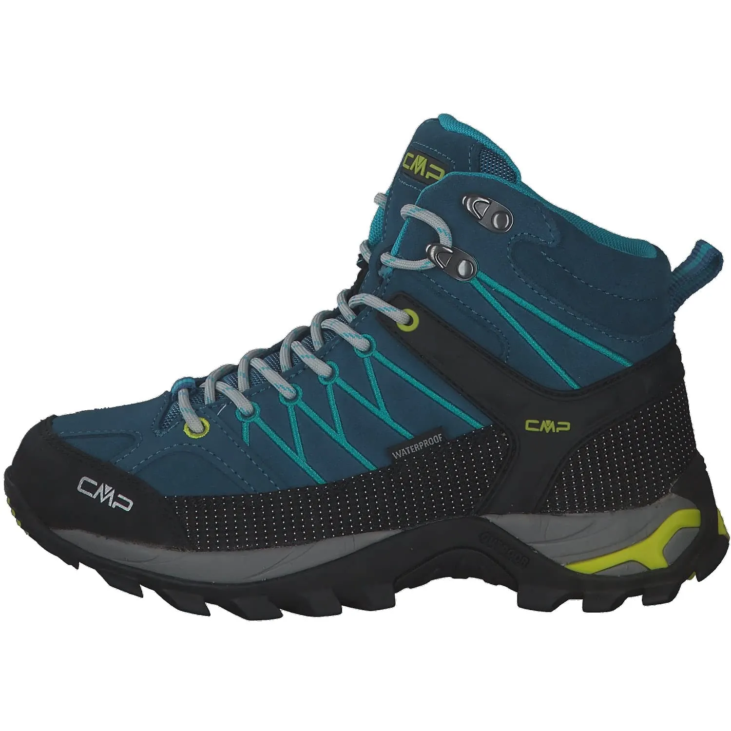 CMP Rigel Mid Women's Trekking Shoes WP, Deep Lake Baltic, 36 EU - immagine 2