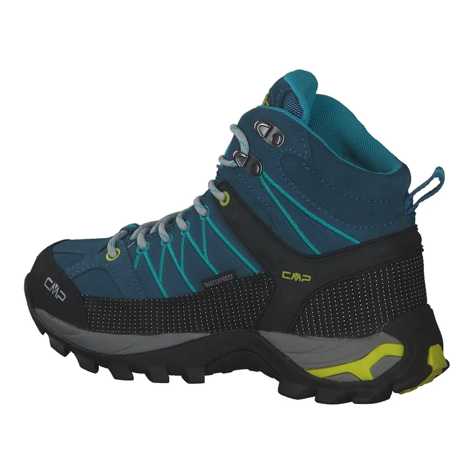 CMP Rigel Mid Women's Trekking Shoes WP, Deep Lake Baltic, 36 EU - immagine 3