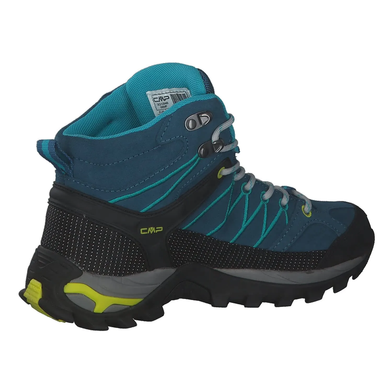 CMP Rigel Mid Women's Trekking Shoes WP, Deep Lake Baltic, 36 EU - immagine 7