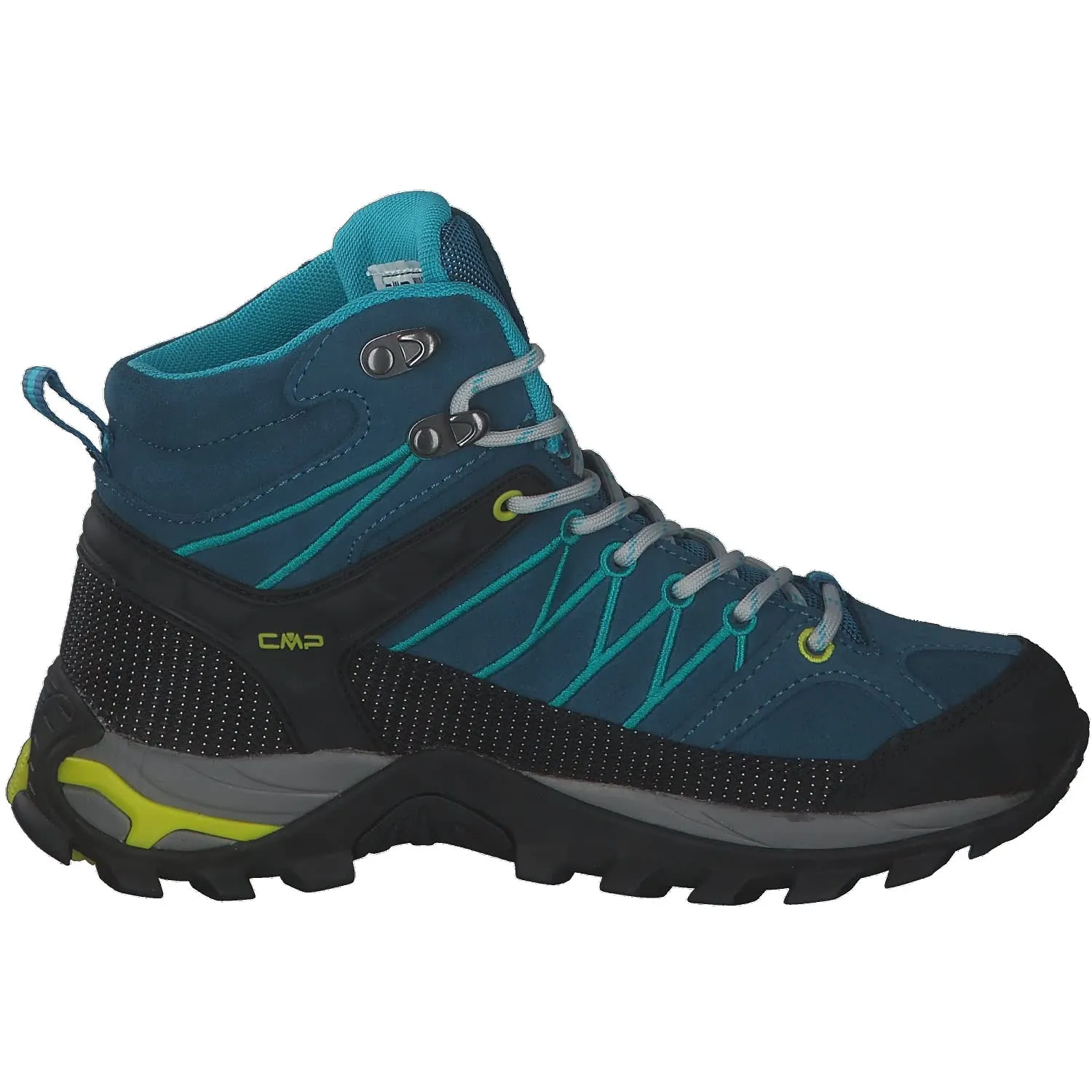 CMP Rigel Mid Women's Trekking Shoes WP, Deep Lake Baltic, 36 EU - immagine 8