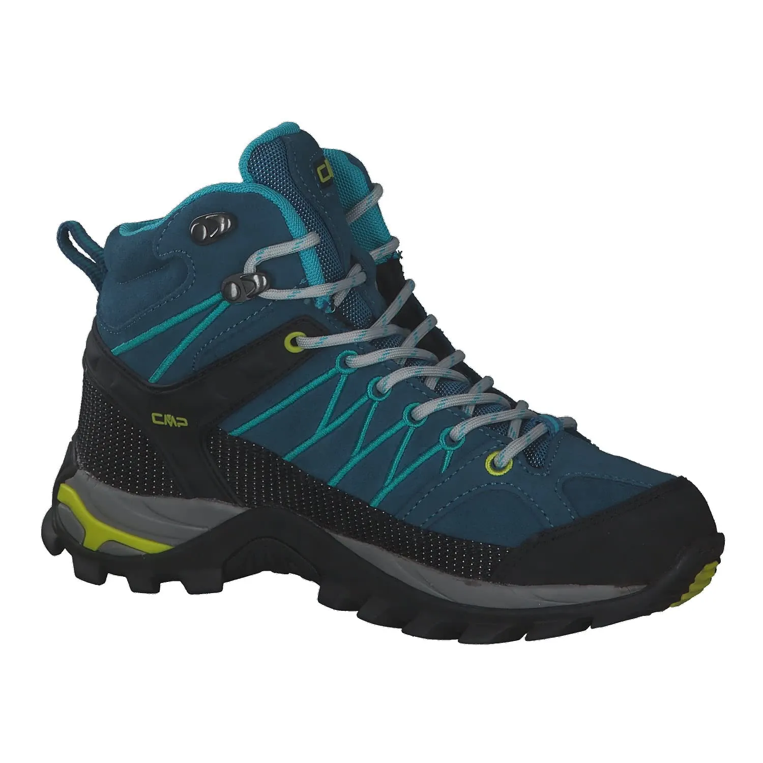 CMP Rigel Mid Women's Trekking Shoes WP, Deep Lake Baltic, 36 EU - immagine 9