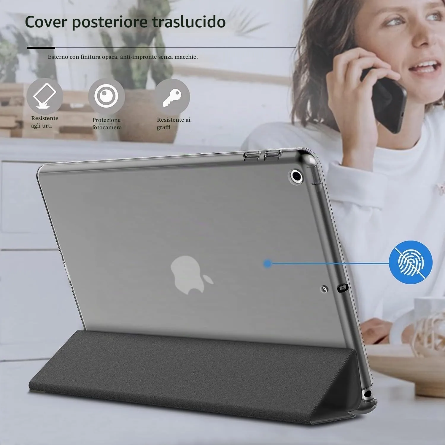 EasyAcc Custodia Cover per iPad 9/8/7 Generazione 10.2 pollici - immagine 4