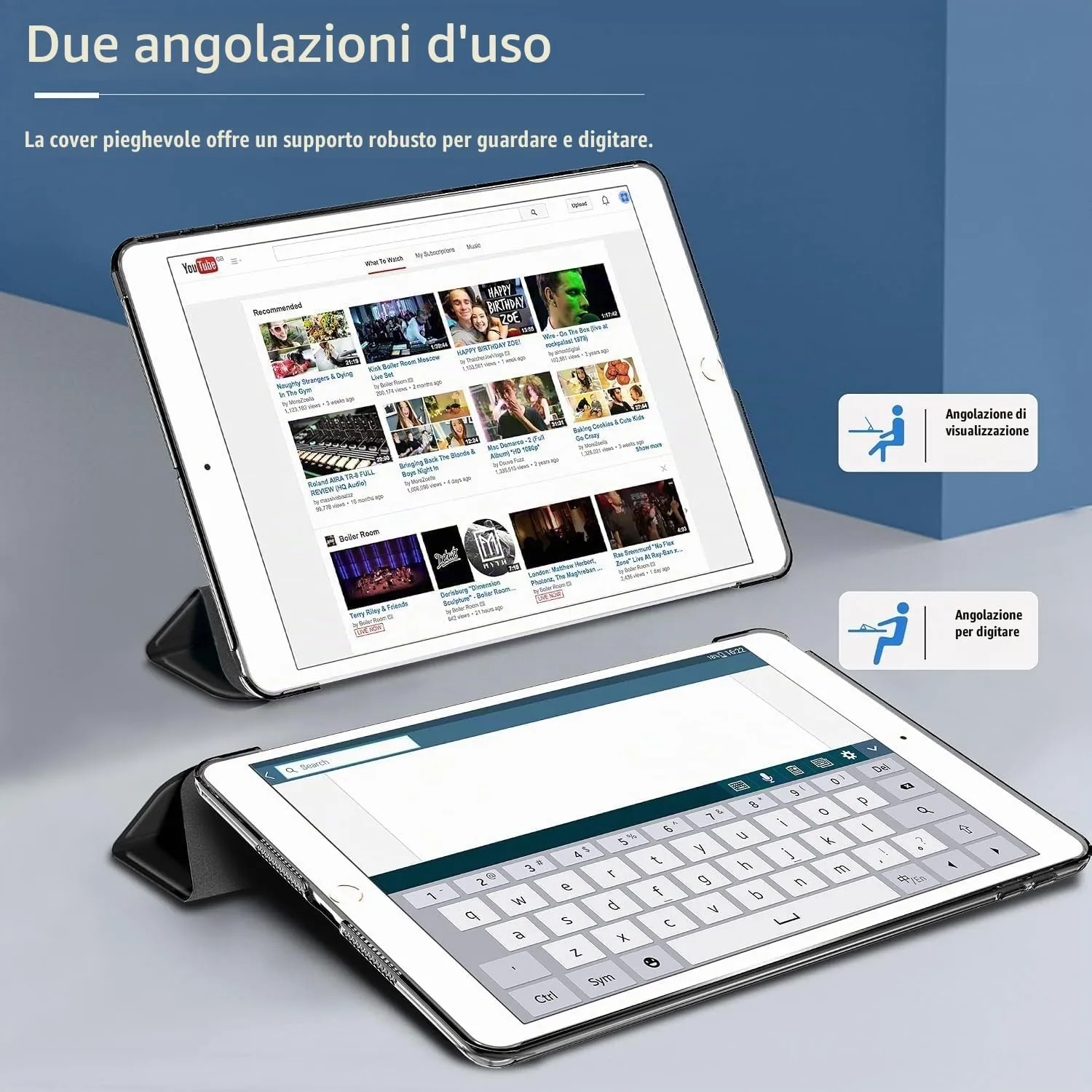 EasyAcc Custodia Cover per iPad 9/8/7 Generazione 10.2 pollici - immagine 5