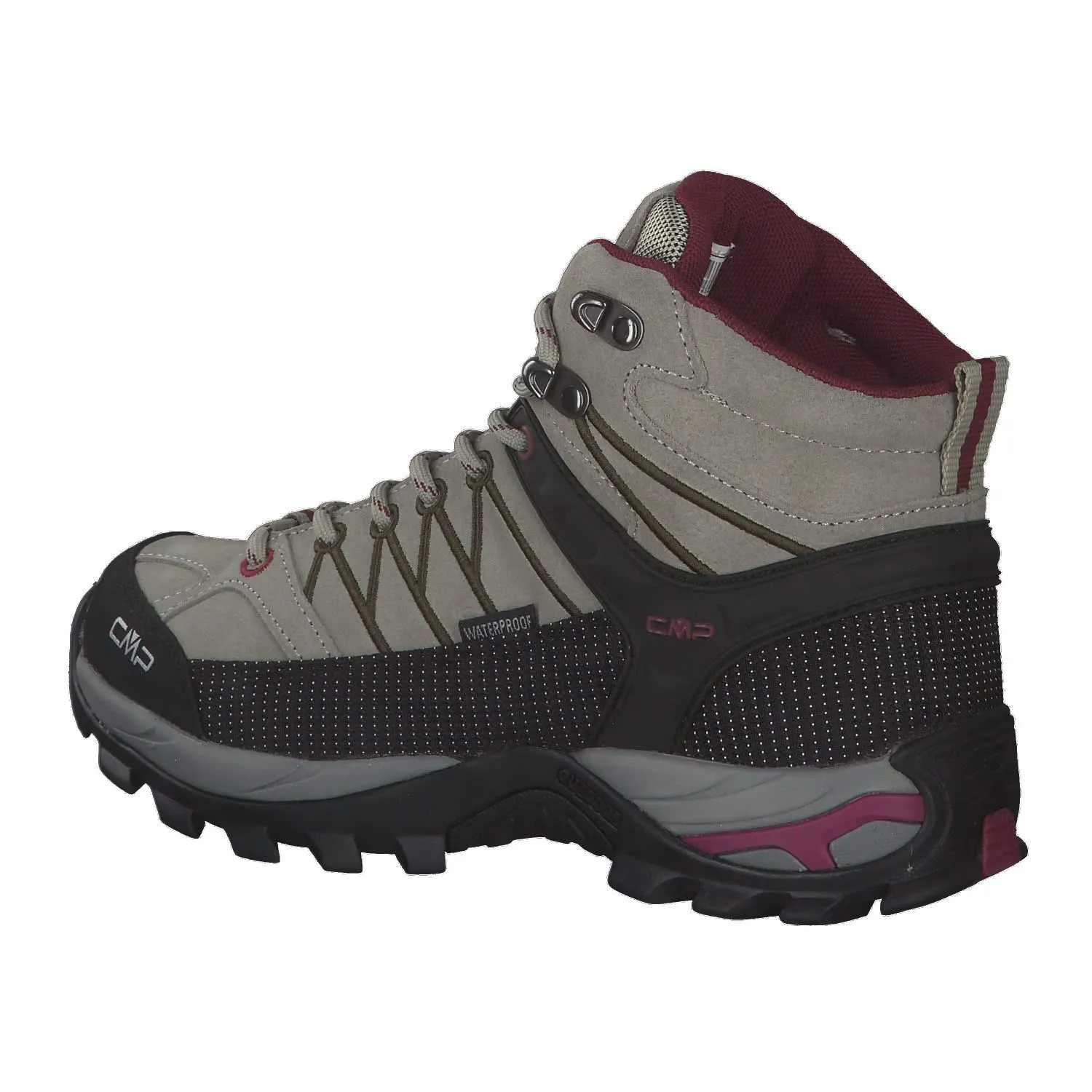 CMP Rigel Mid Women's Trekking Shoes WP, Sage Moss, 36 EU - immagine 3