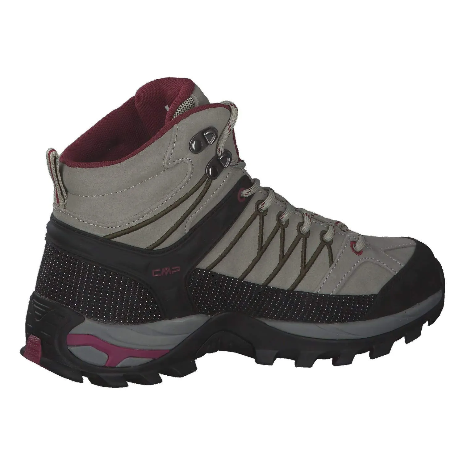 CMP Rigel Mid Women's Trekking Shoes WP, Sage Moss, 36 EU - immagine 7