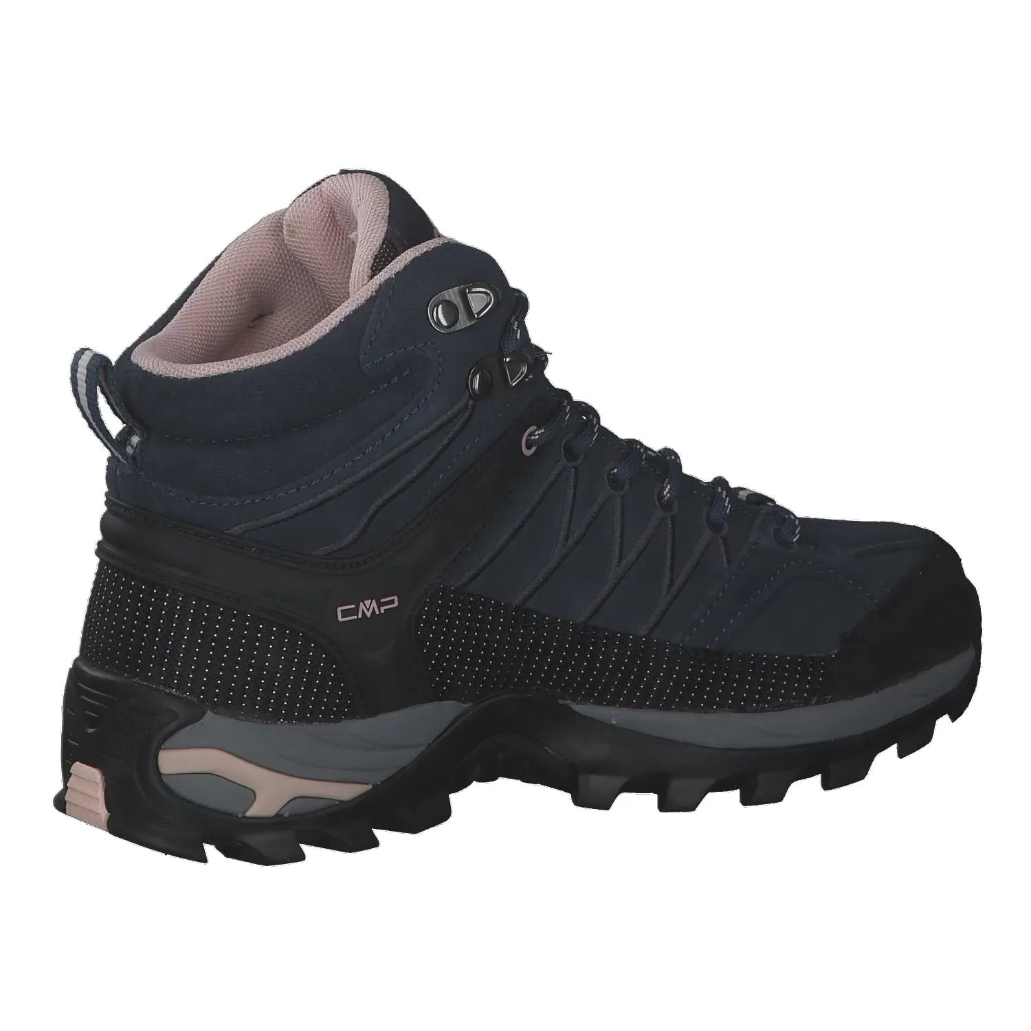 CMP Rigel Mid Women's Trekking Shoes WP, Asphalt Antracite Rose, 37 EU - immagine 7