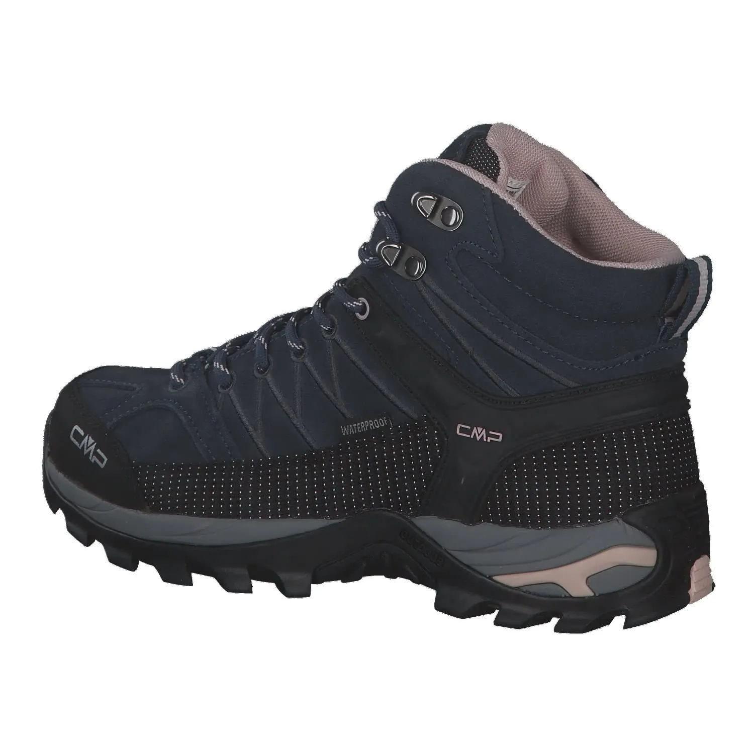 CMP Rigel Mid Women's Trekking Shoes WP - Asphalt Antracite Rose, 41 EU - immagine 3