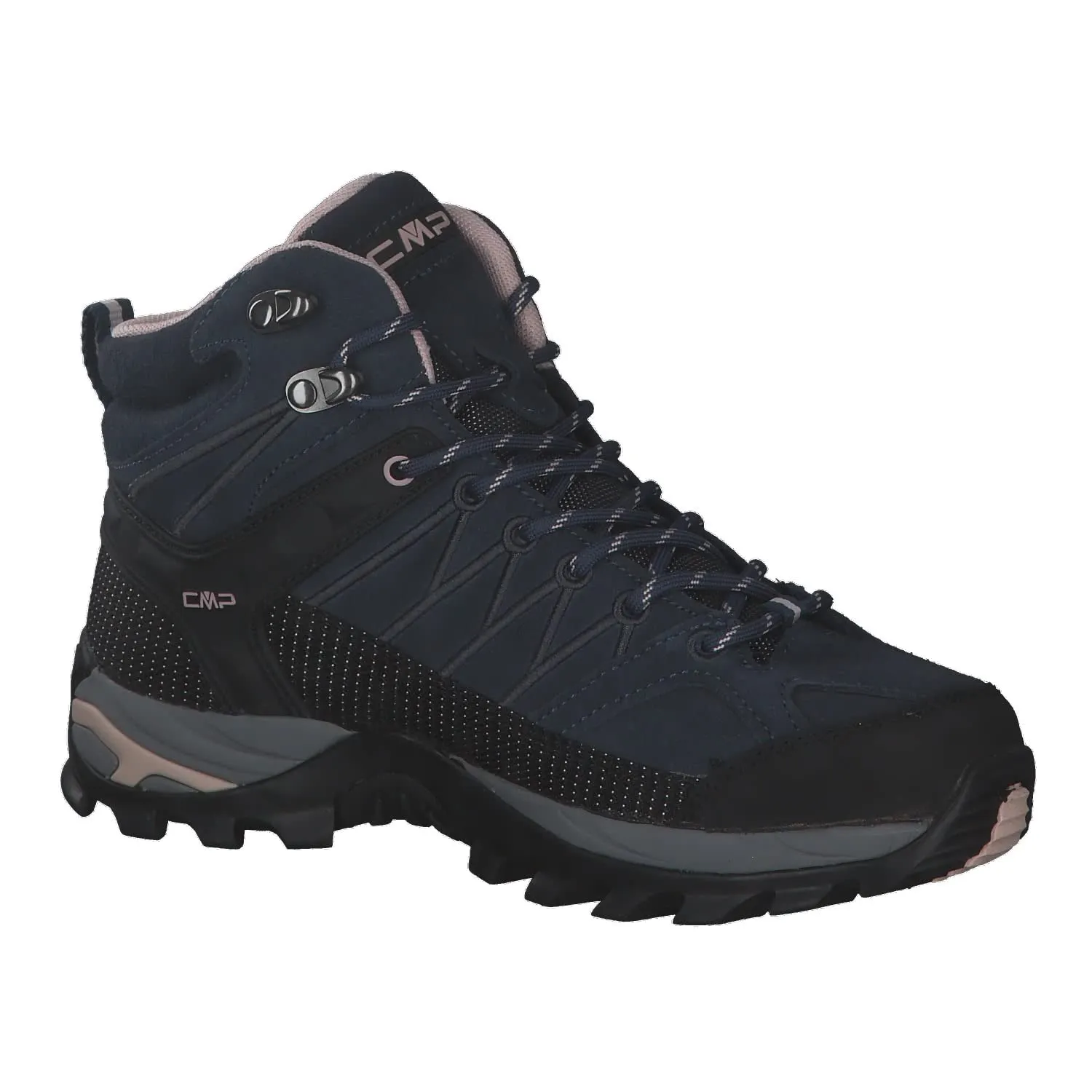 CMP Rigel Mid Women's Trekking Shoes WP, Asphalt Antracite Rose, 42 EU - immagine 9