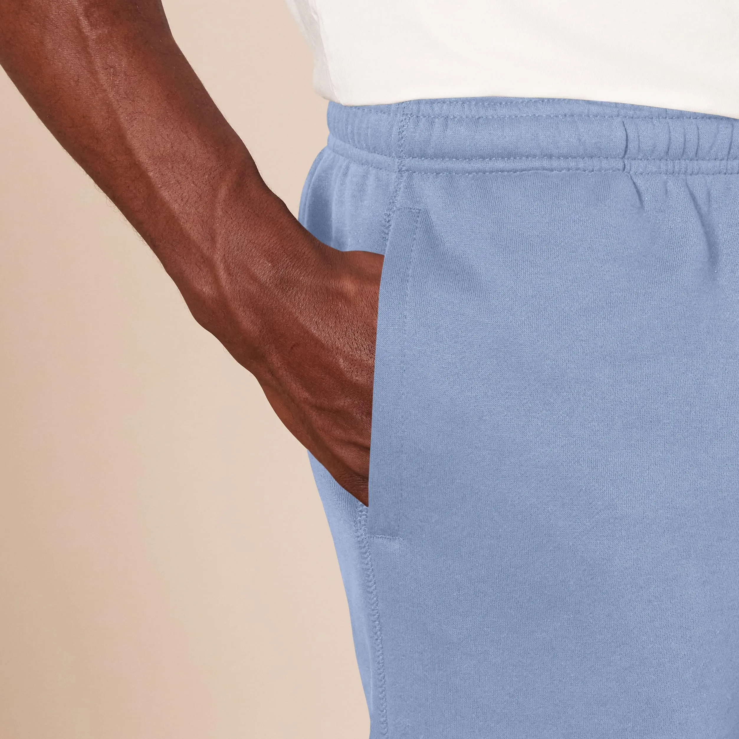 Amazon Essentials Pantaloni Sportivi in Pile con Fondo Aperto Uomo, Blu Ardesia, XL - immagine 4