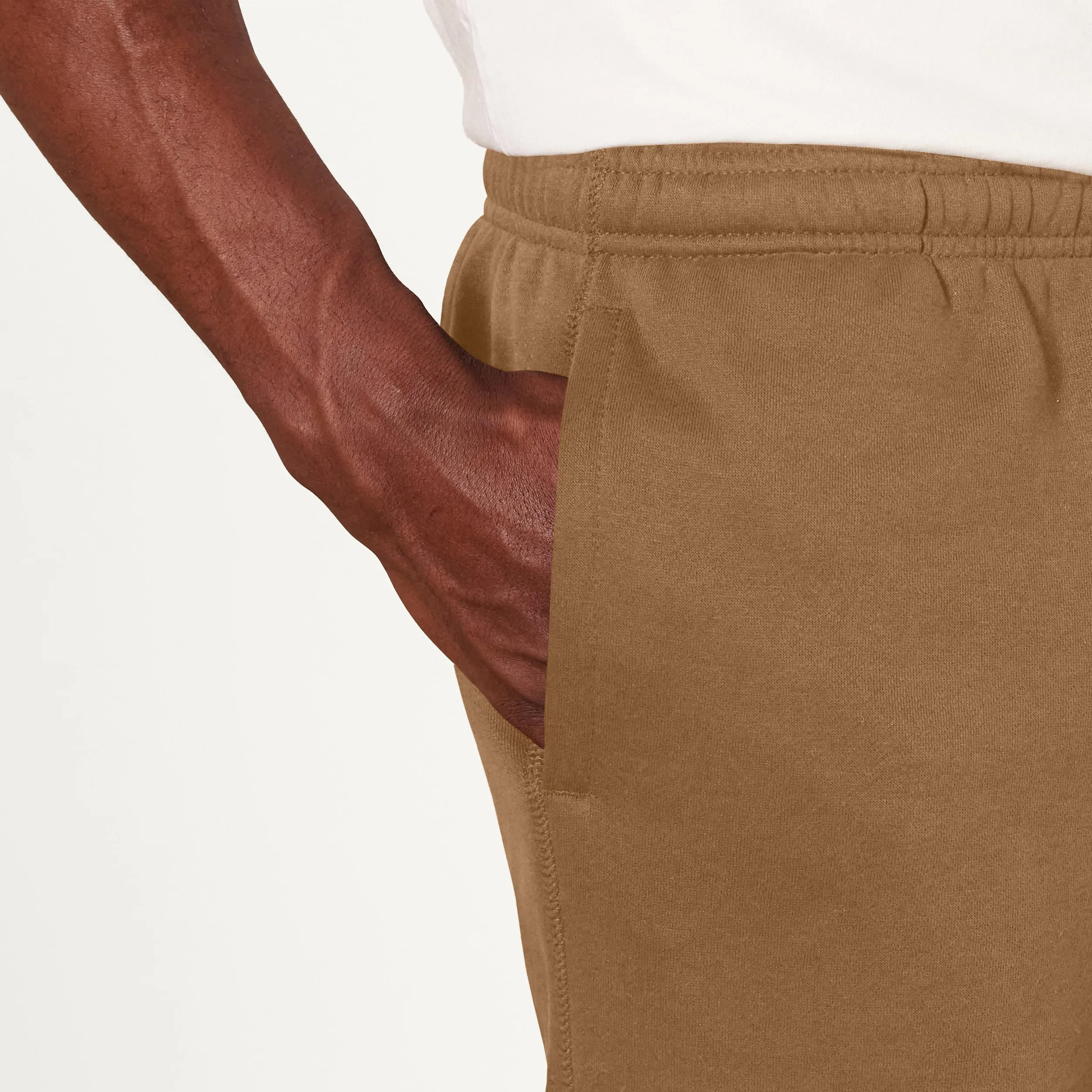 Amazon Essentials Pantaloni Sportivi in Pile con Fondo Aperto Uomo, Tan Scuro, XL - immagine 4