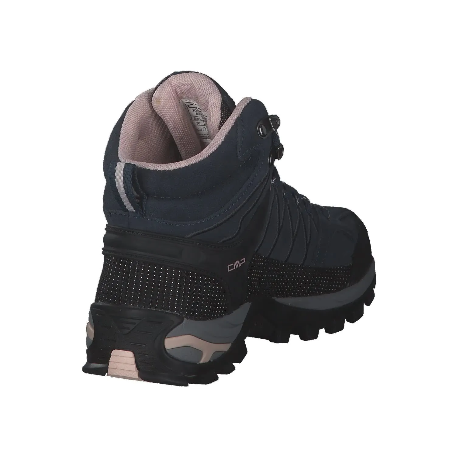 CMP Rigel Mid Women's Trekking Shoes WP, Asphalt Antracite Rose, 36 EU - immagine 6