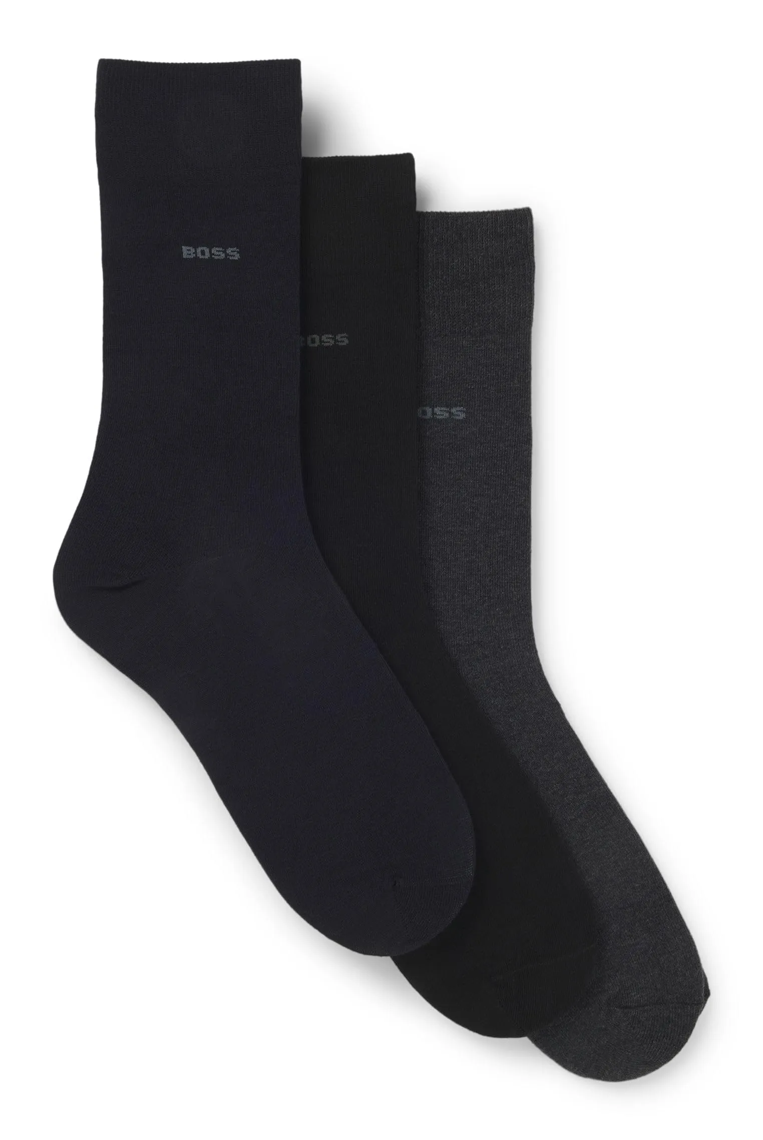 BOSS 3P RS Uni CC Calze Uomo, 40-46 - immagine 1